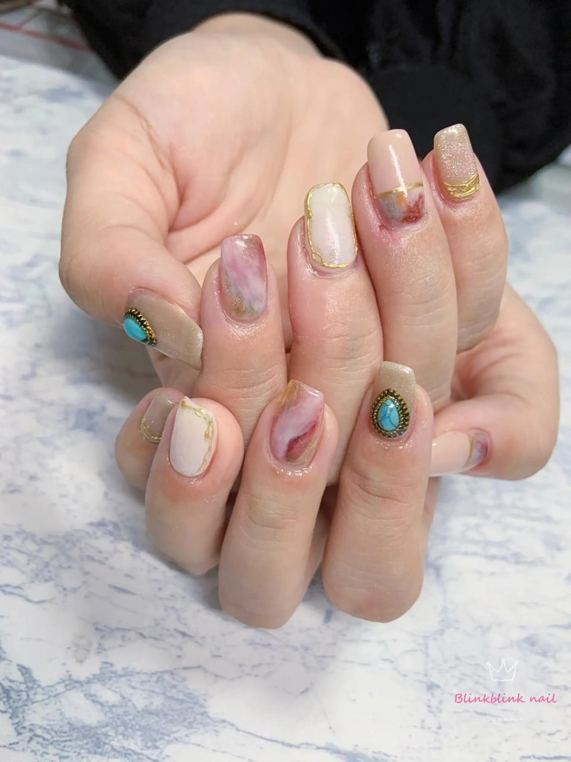 セミロング Style Nailのネイルデザイン