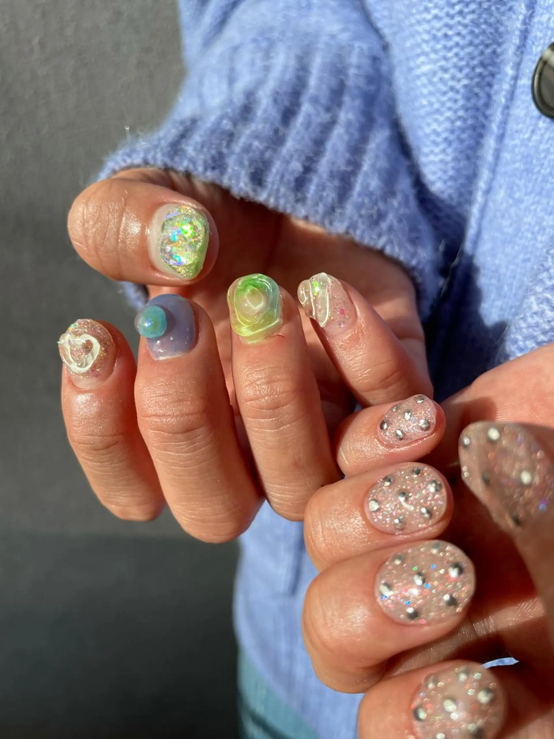 ネイル ハンドネイル ナチュラル透明感🌱 小山美樹子のヘアスタイル