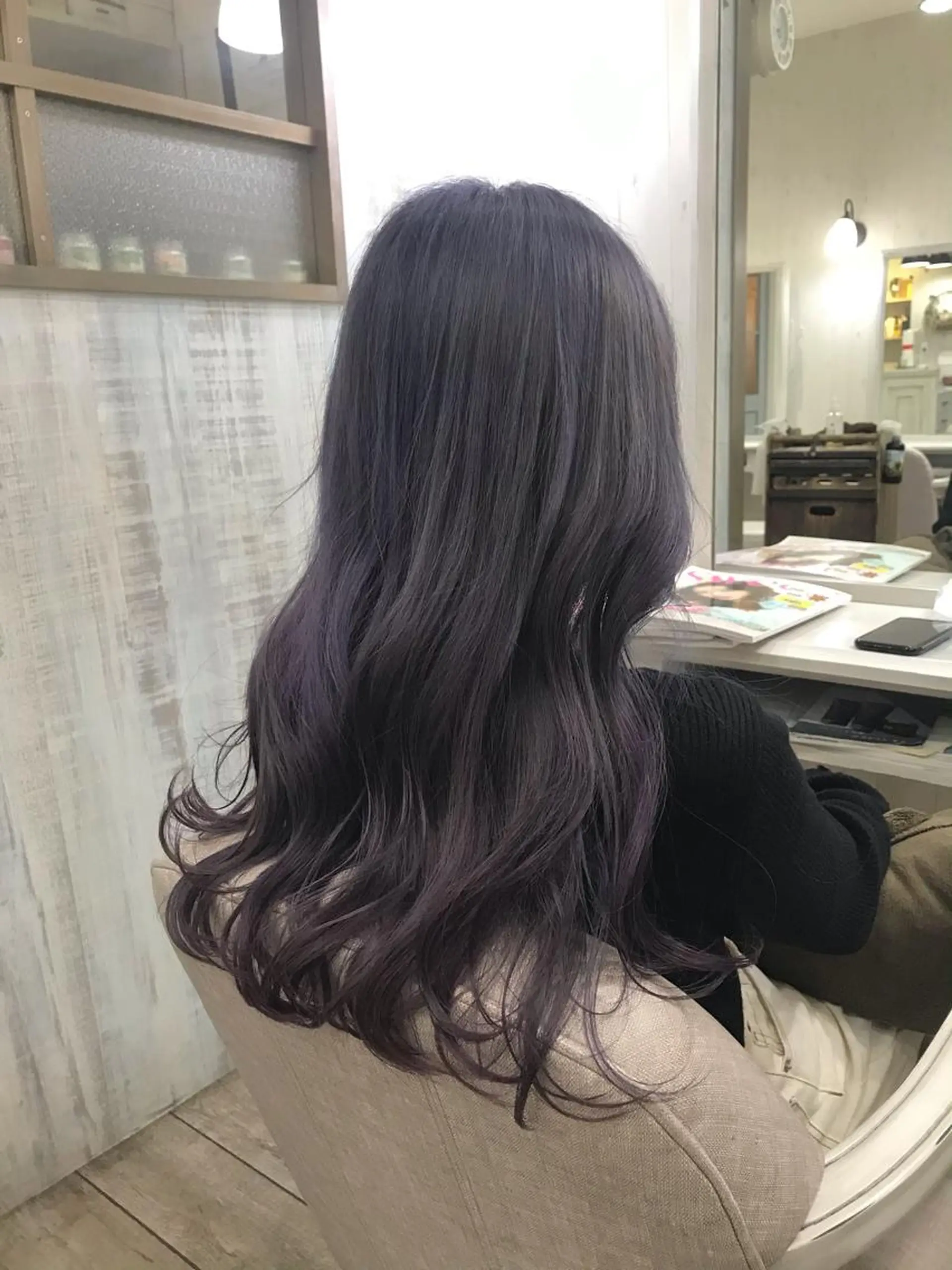 ロング ネモトメイナ🌿‬ 今月末で退職しますのヘアスタイル