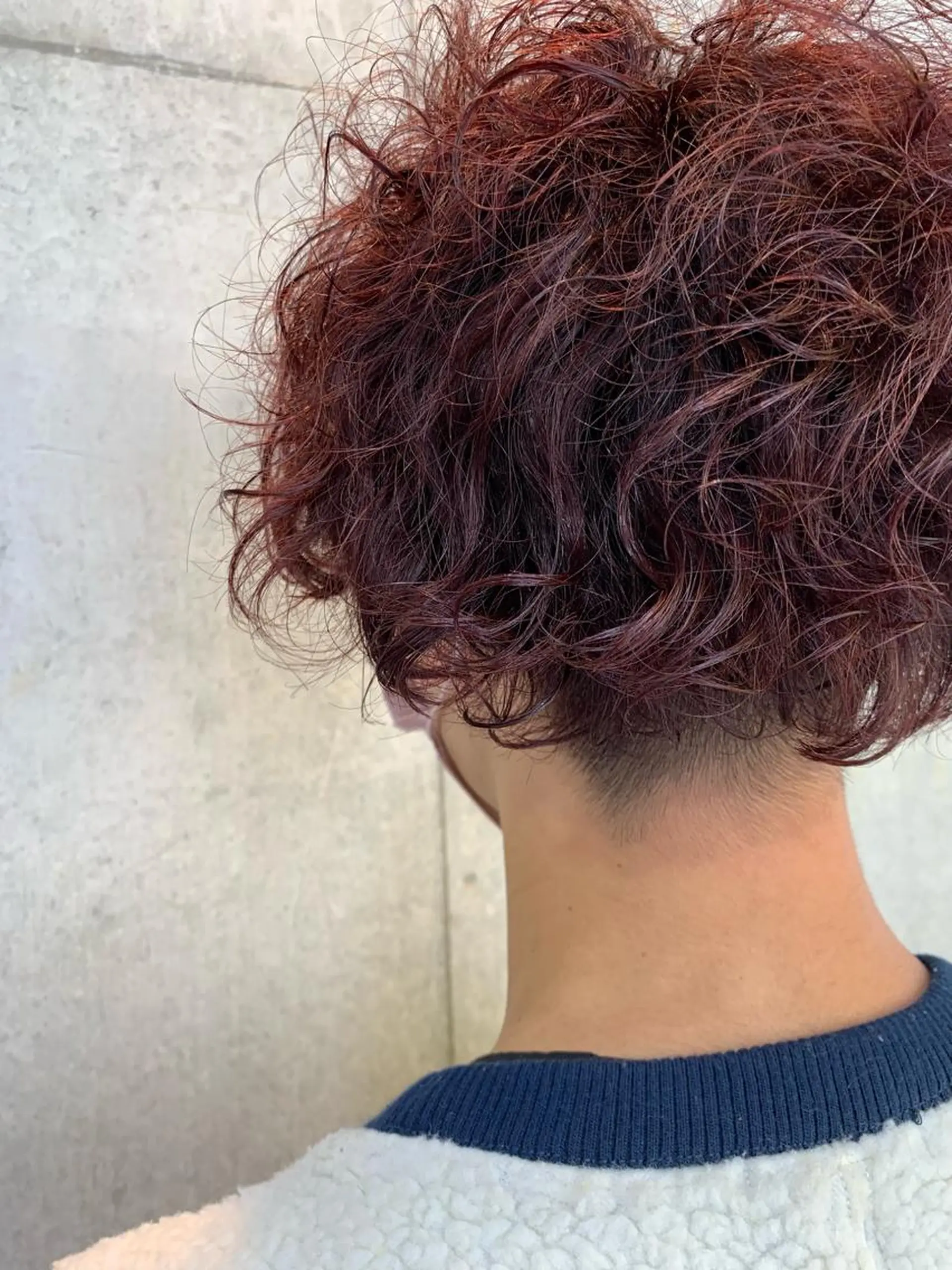 ショート カット パーマ 佐瀬竜矢PRIMAL /portのヘアスタイル