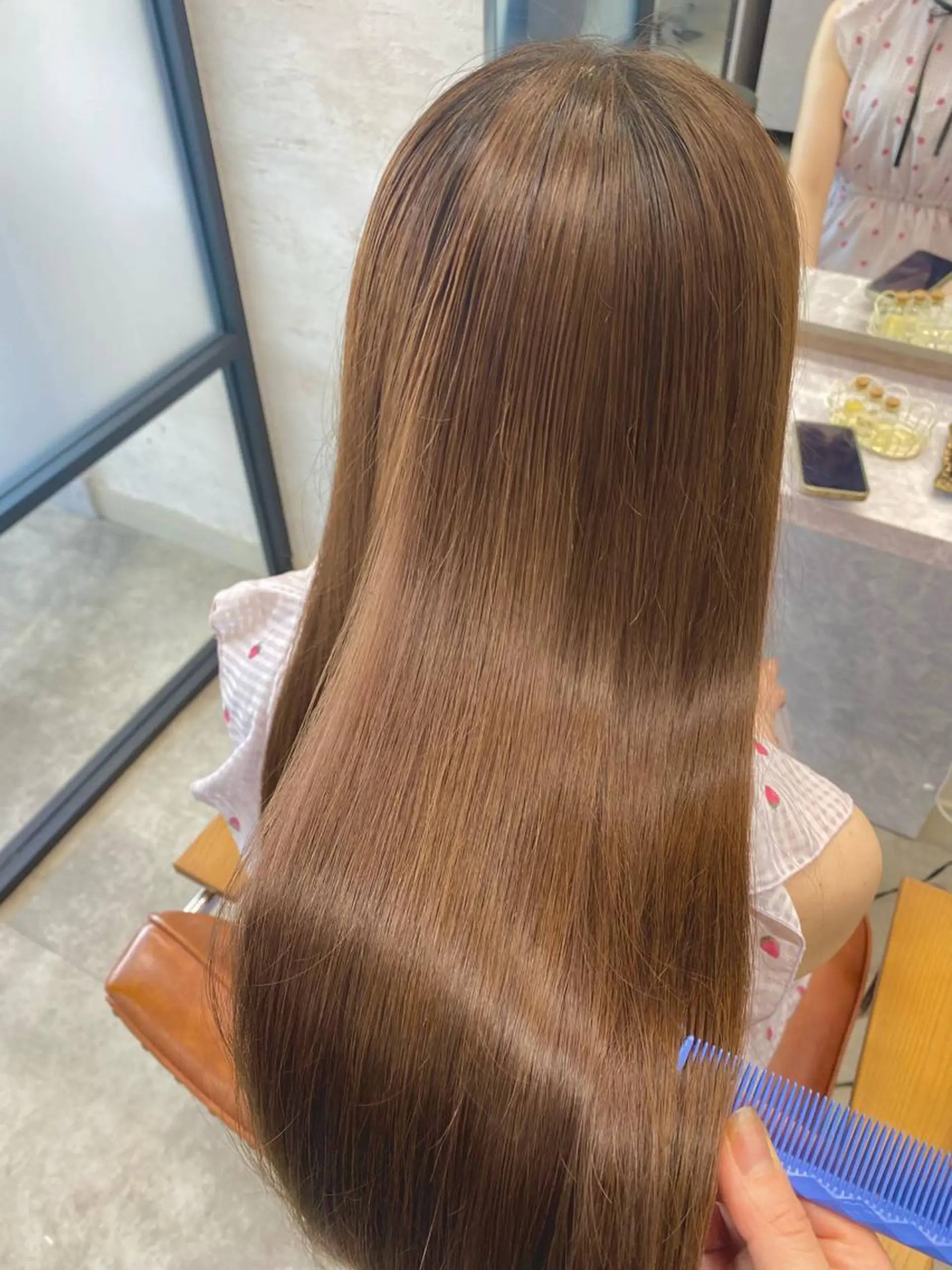 ロング カラー 髪質改善 艶カラー吉祥寺🌸 KAZUEのヘアスタイル