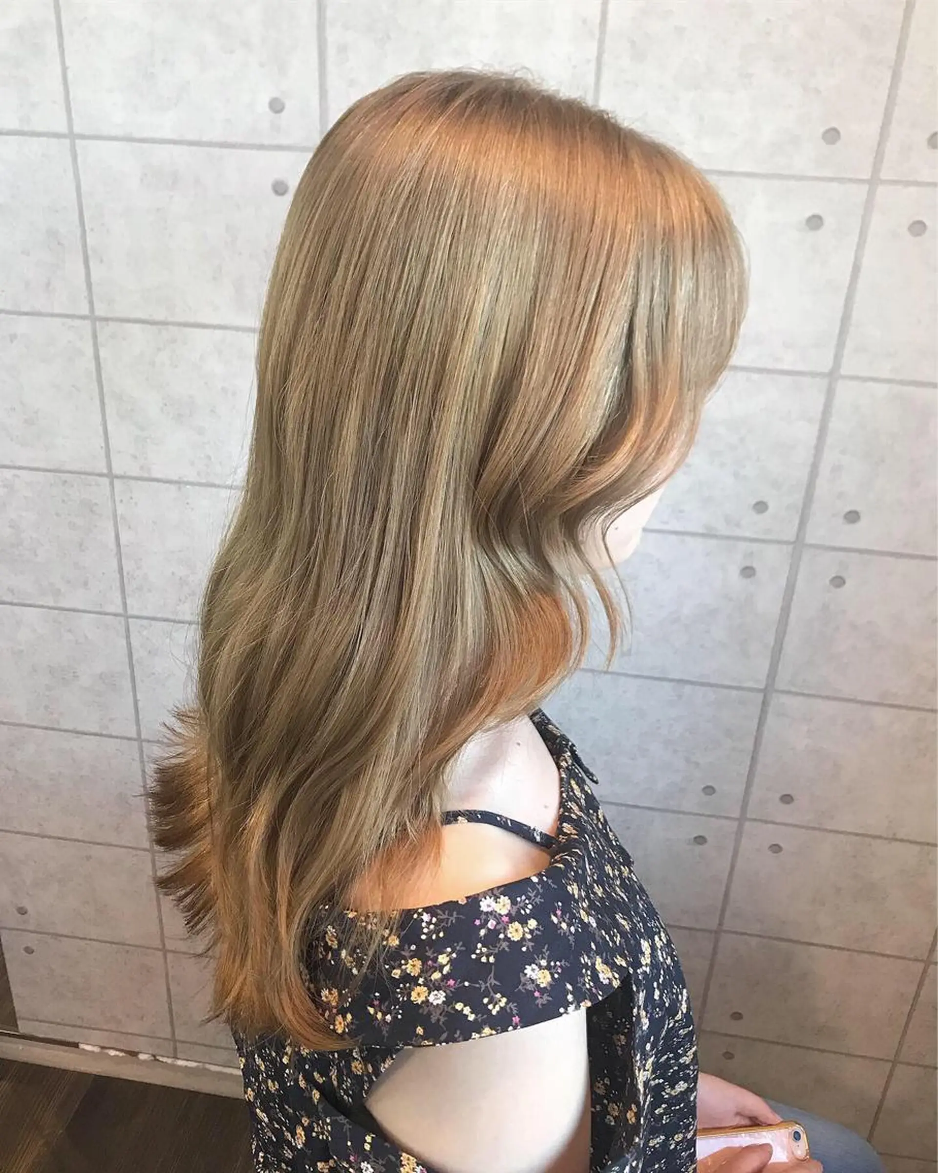 ロング カラー 烏丸韓国ヘア🇰🇷 ayaka🎀のヘアスタイル