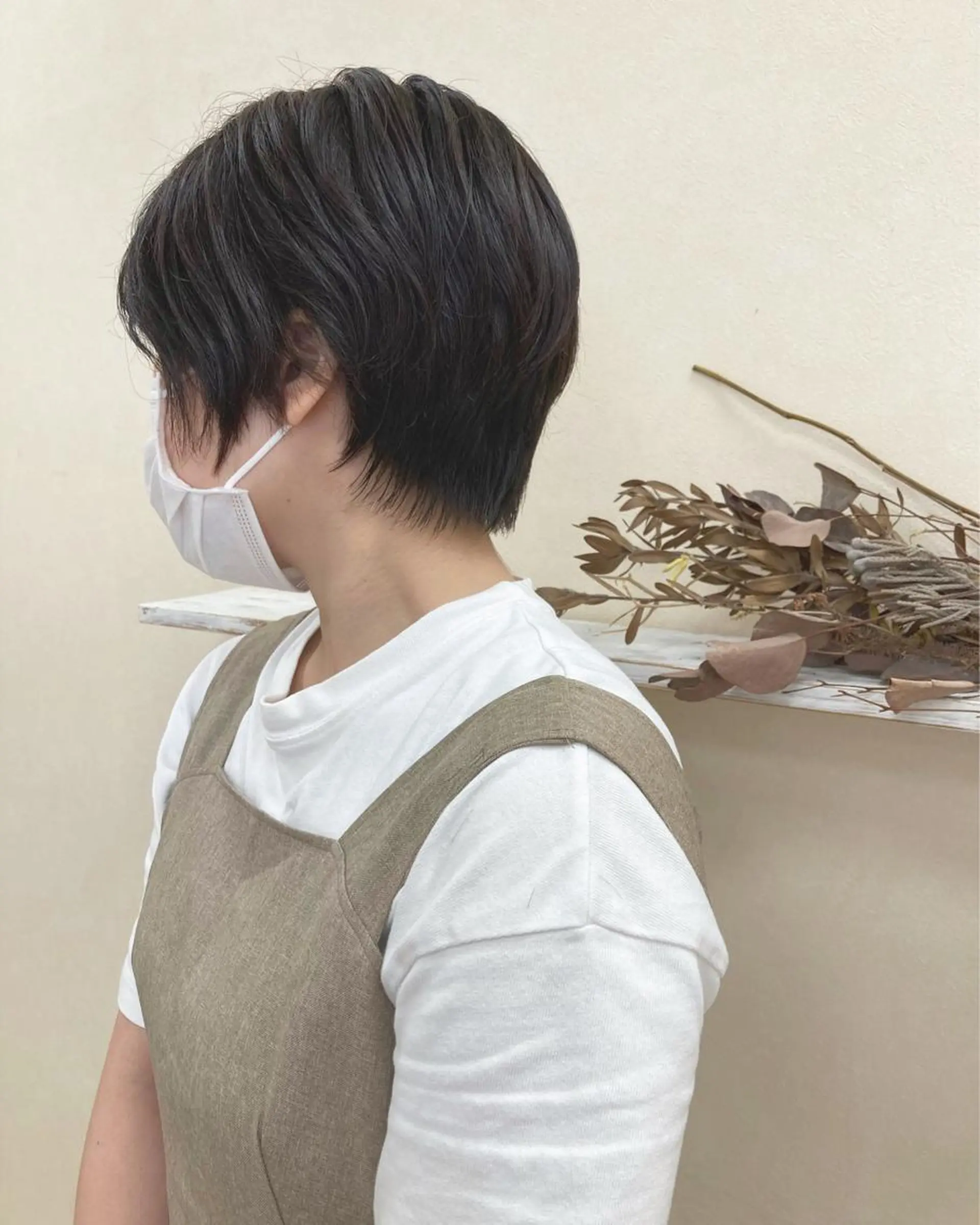 ショート 切りっぱなしボブ ショートボブ ハンサムショート ボブ ショートヘア カット トリートメント 初めてのショート お任せください✂️のヘアスタイル