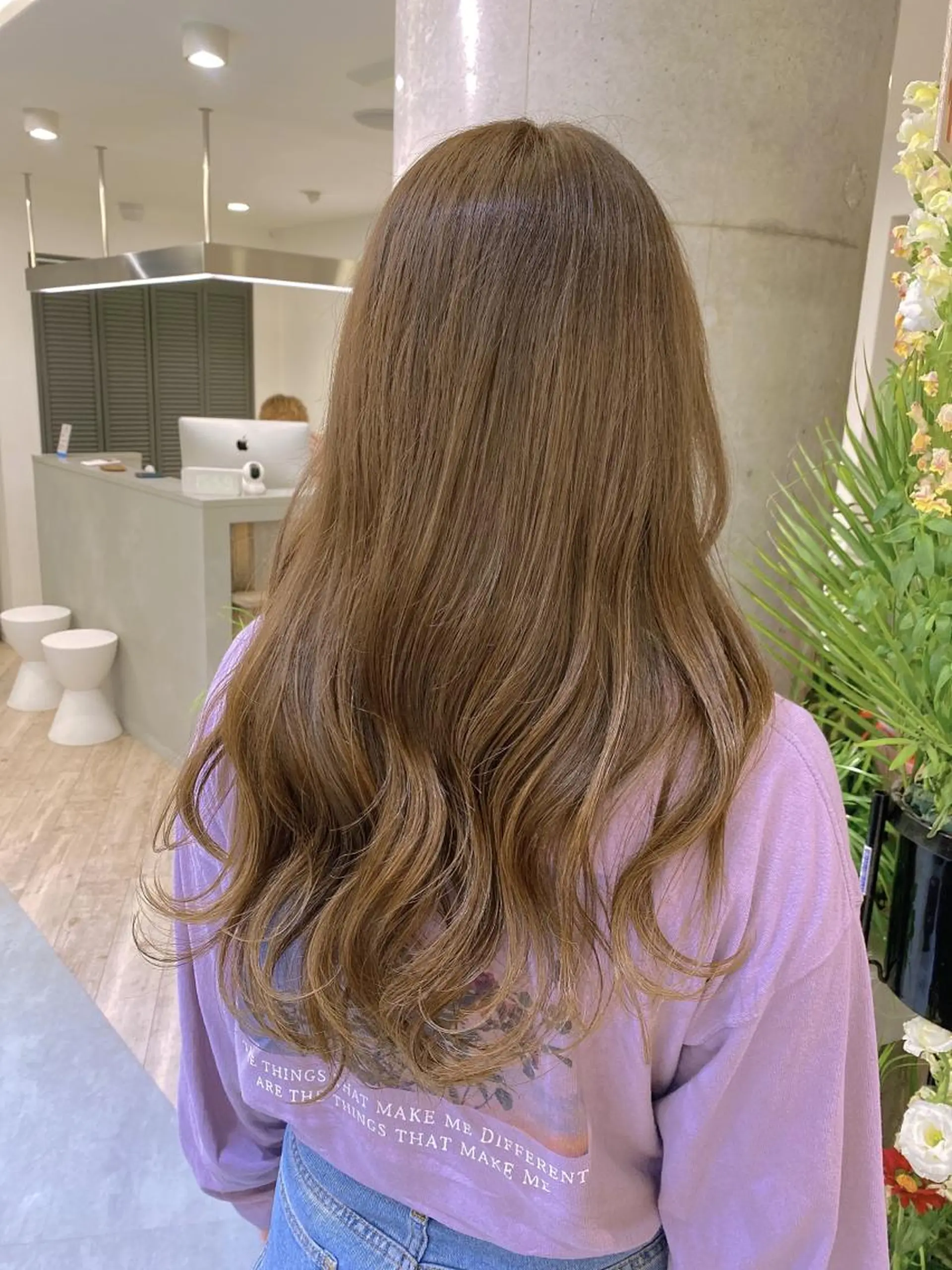 ロング ハイライト ハイトーン特化サロン 🍑momo🍑のヘアスタイル