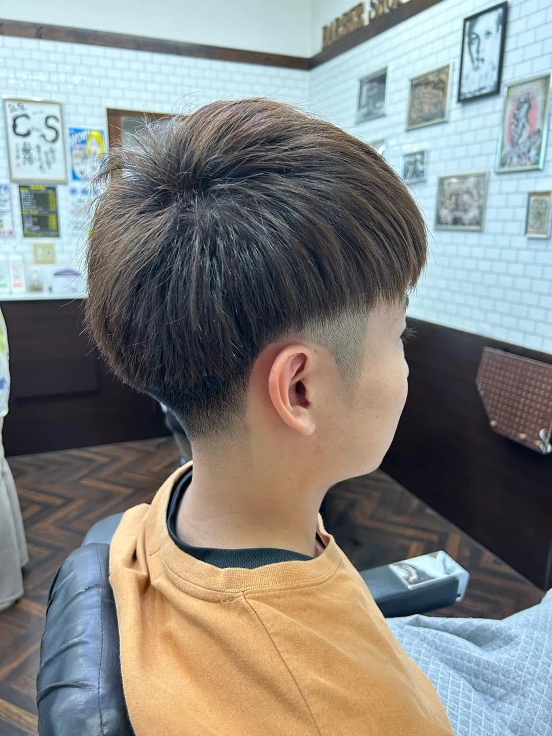 ショート メンズ ツーブロック 刈り上げ B.B.Cams西原店所属・モデル募集中‼️ 安座間💈のヘアスタイル