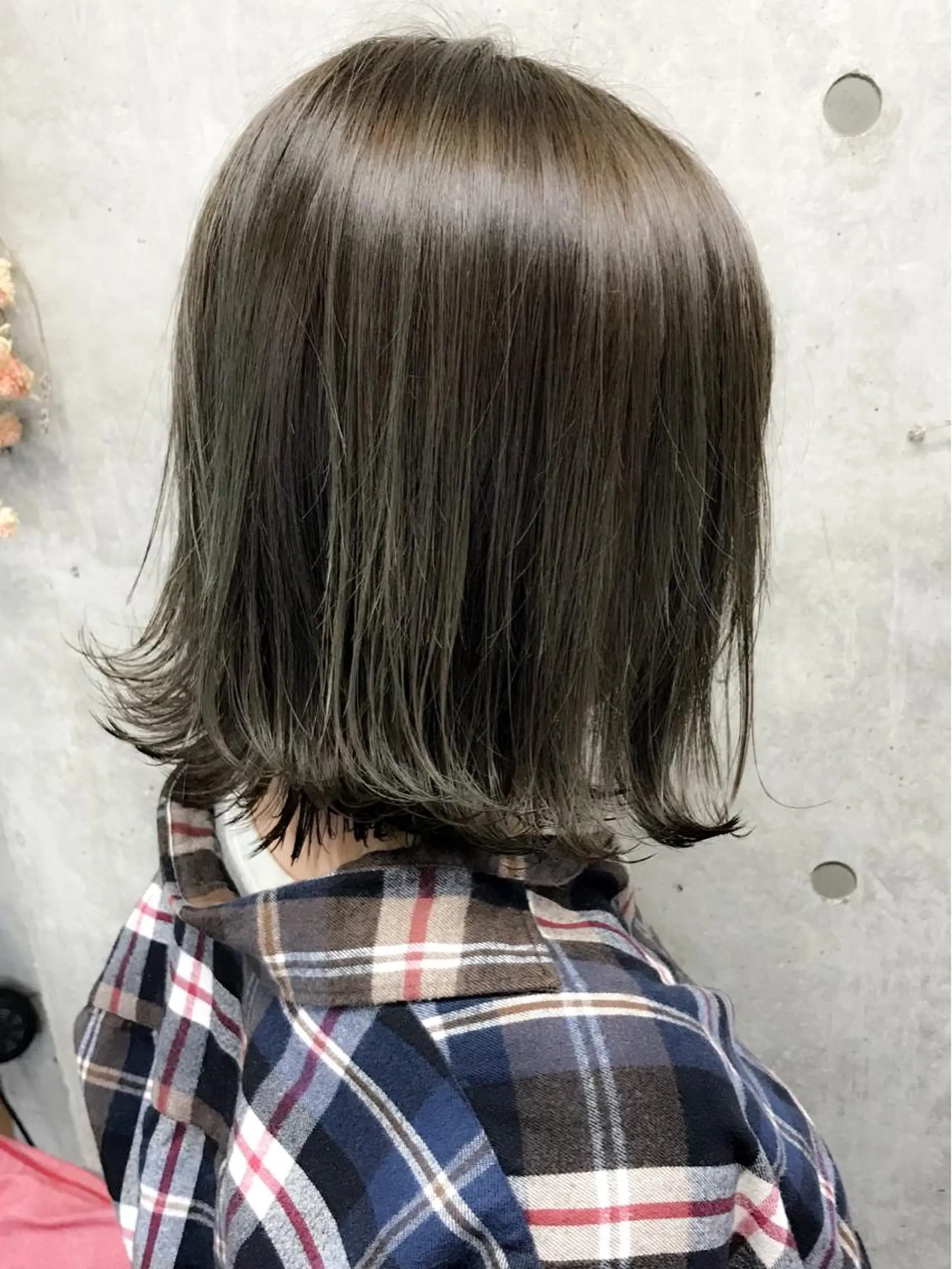 ミディアム カラー イルミナカラー カット ヘアカラー トリートメント 髪質改善、縮毛矯正 店長浅野太郎のヘアスタイル