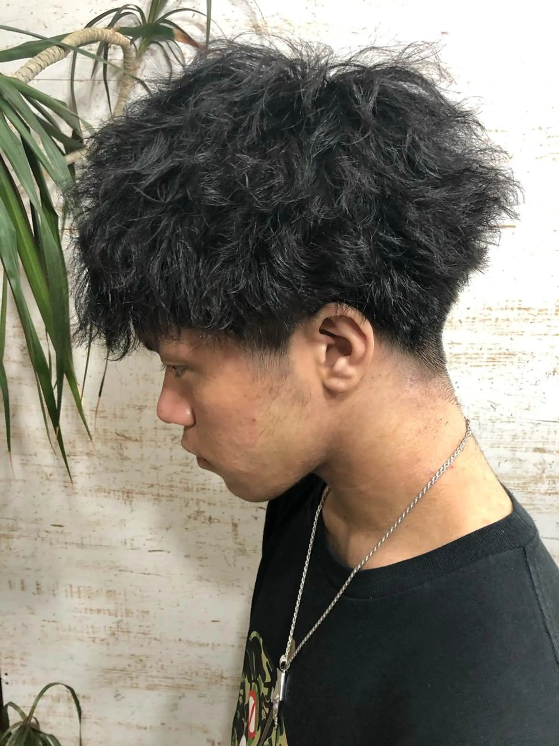 パーマ メンズ ケアブリーチ /髪質 改善/古橋圭史郎のヘアスタイル