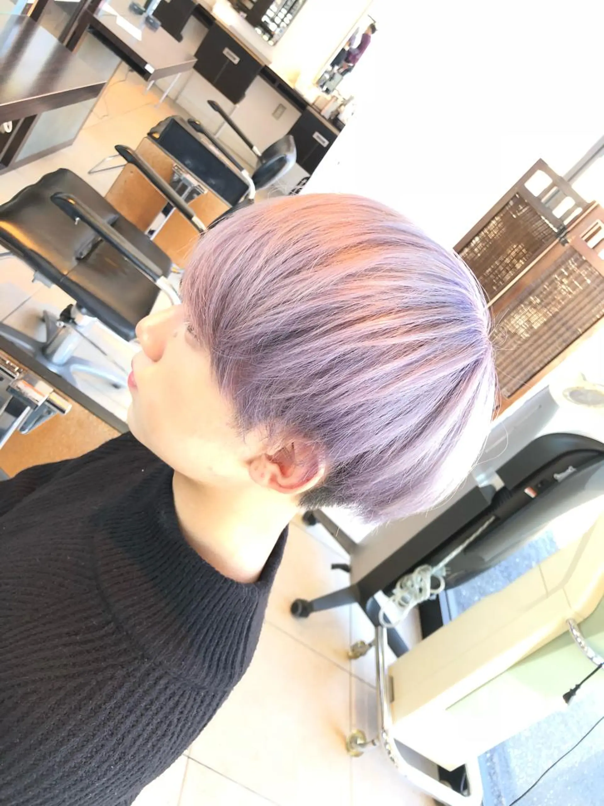 ロング カラー 手塚 亮汰のヘアスタイル