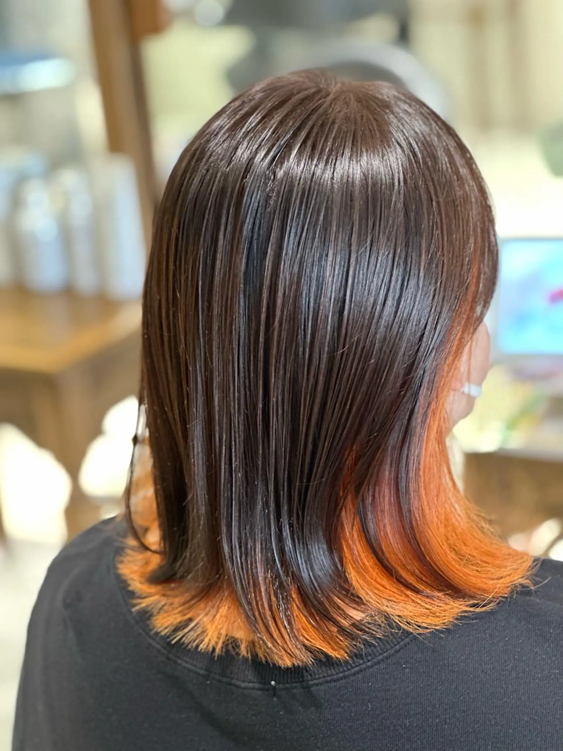 ミディアム ヘアカラー ✨美髪矯正の専門家✨ 髪質改善　松村のヘアスタイル