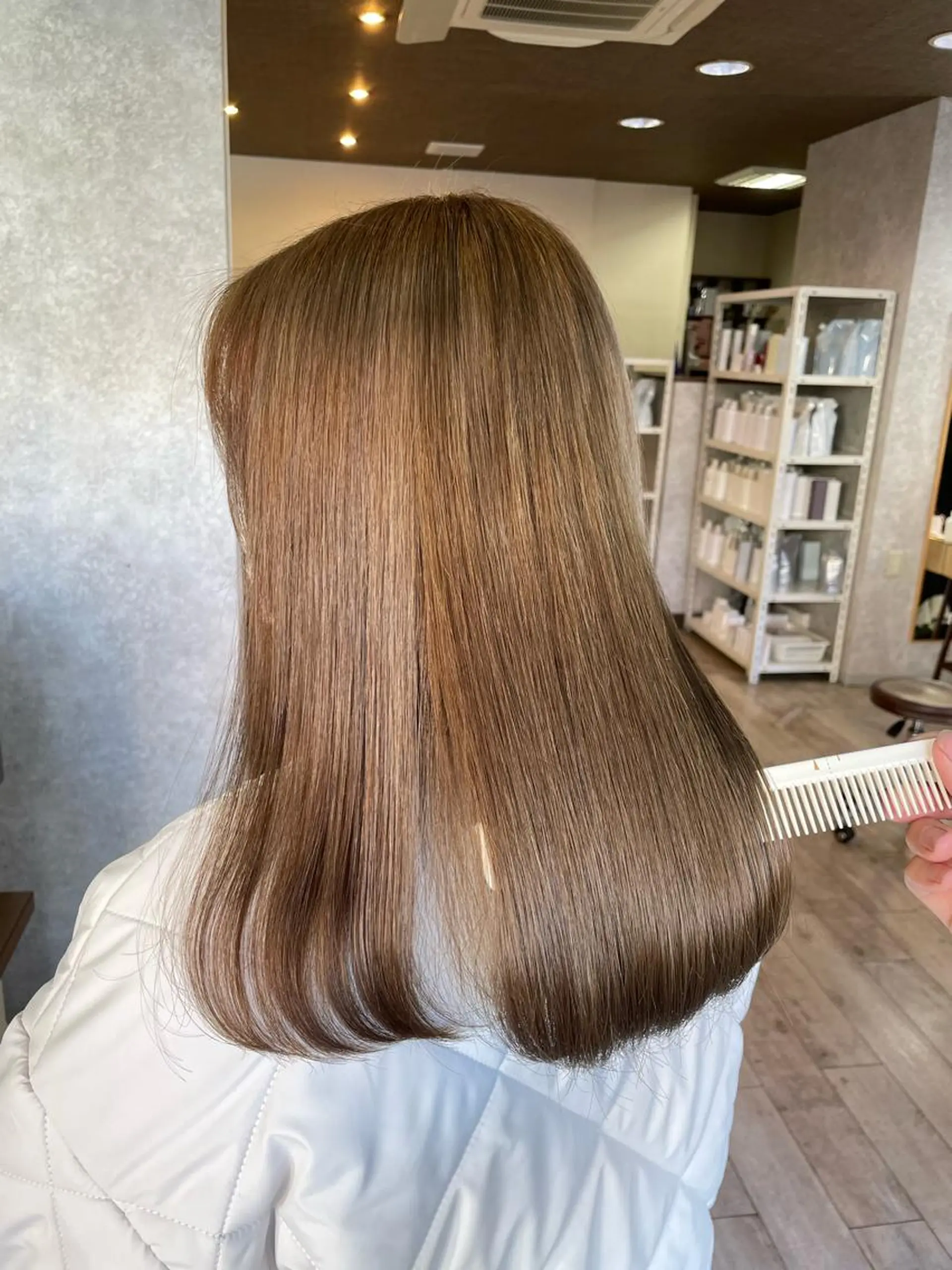 セミロング カラー 🫧ヒシダアキ taboo.i🫧のヘアスタイル