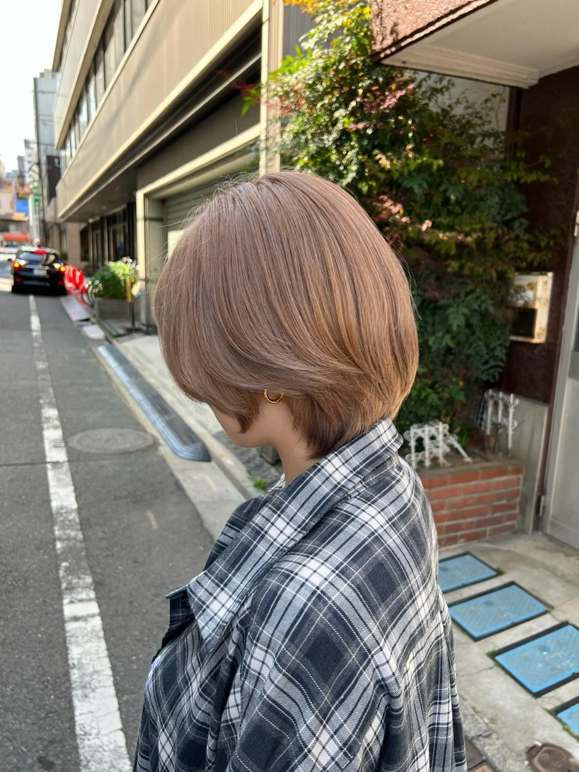 ショート ヘアカラー 秋葉原　柏木絢汰 ✨当日予約okのヘアスタイル