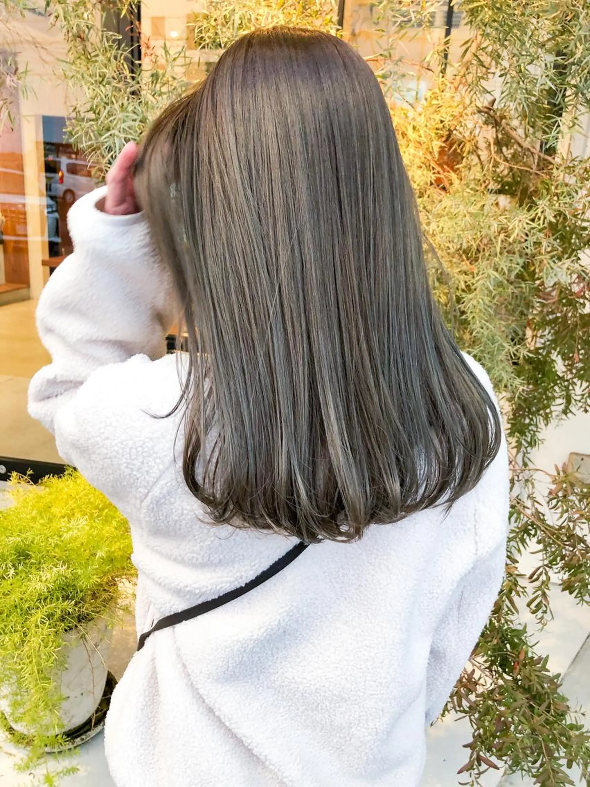 ミディアム 和泉市フルール 吉田　瞬也のヘアスタイル