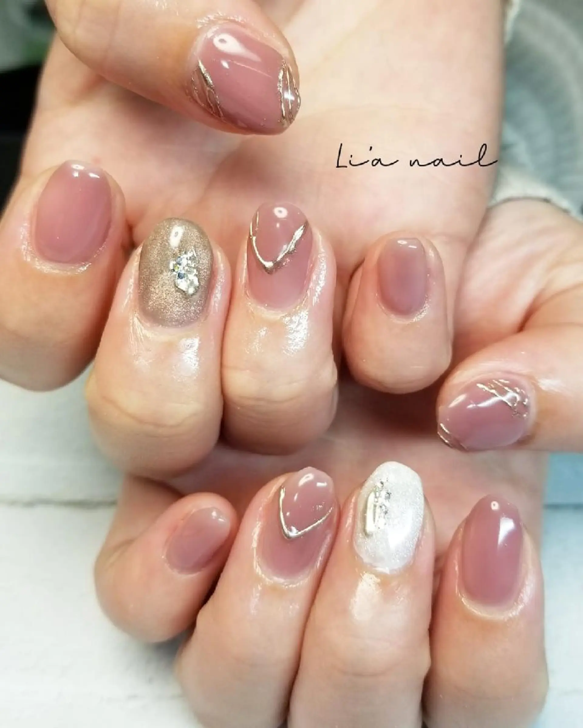 ネイル Li'a  nailのネイルデザイン