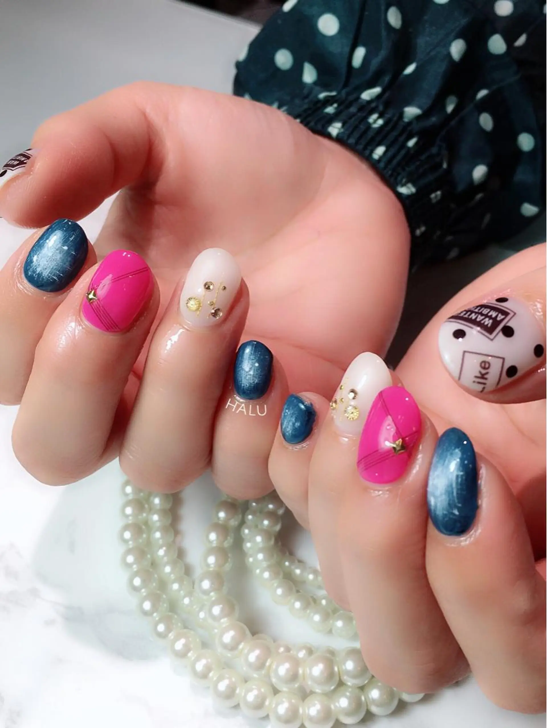 ネイル ピンク HALU ハルのネイルデザイン