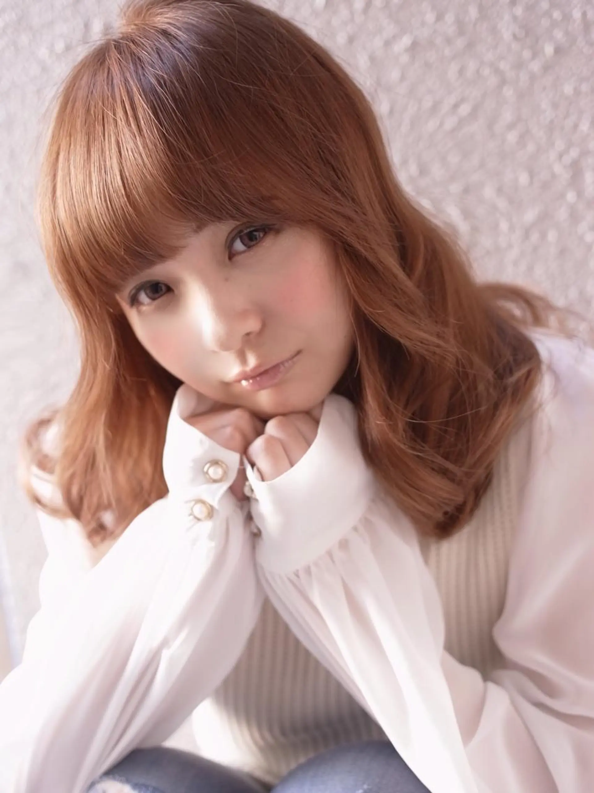 ミディアム 浜田 敦史のヘアスタイル