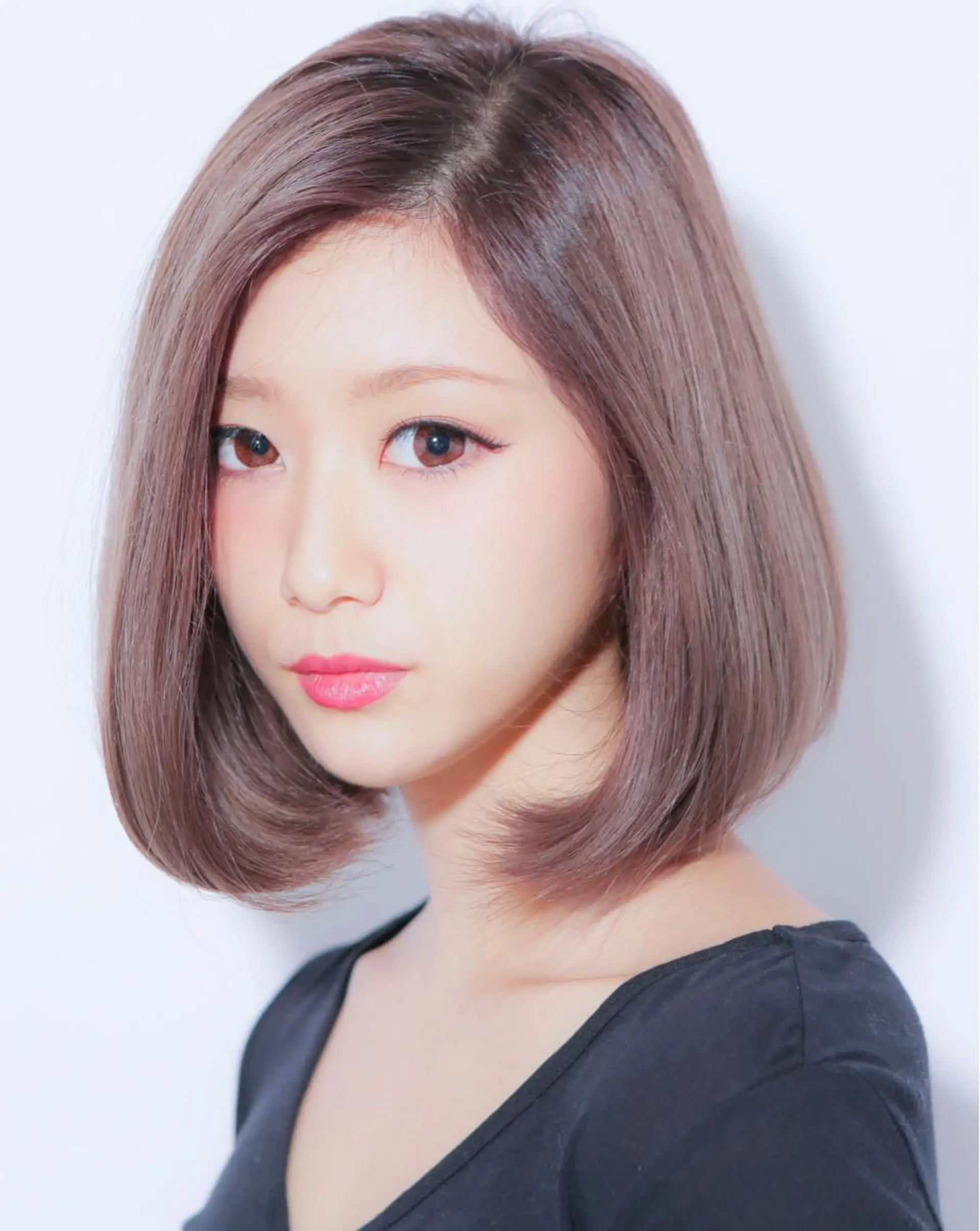 ショート カラー モテ髪透明感❤️ デイズヘアカラーのヘアスタイル