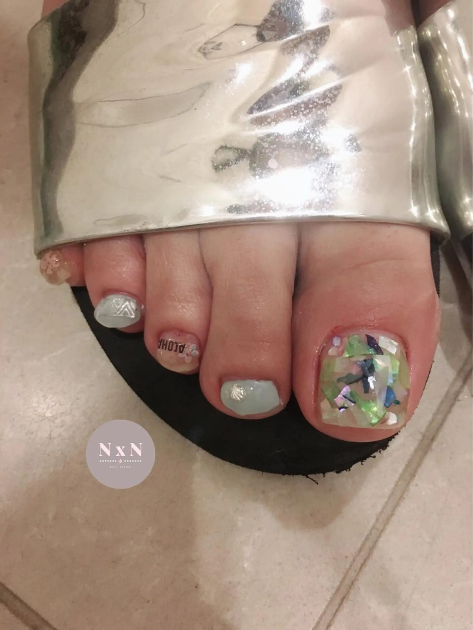 ネイル フットネイル nail salon N×Nのネイルデザイン