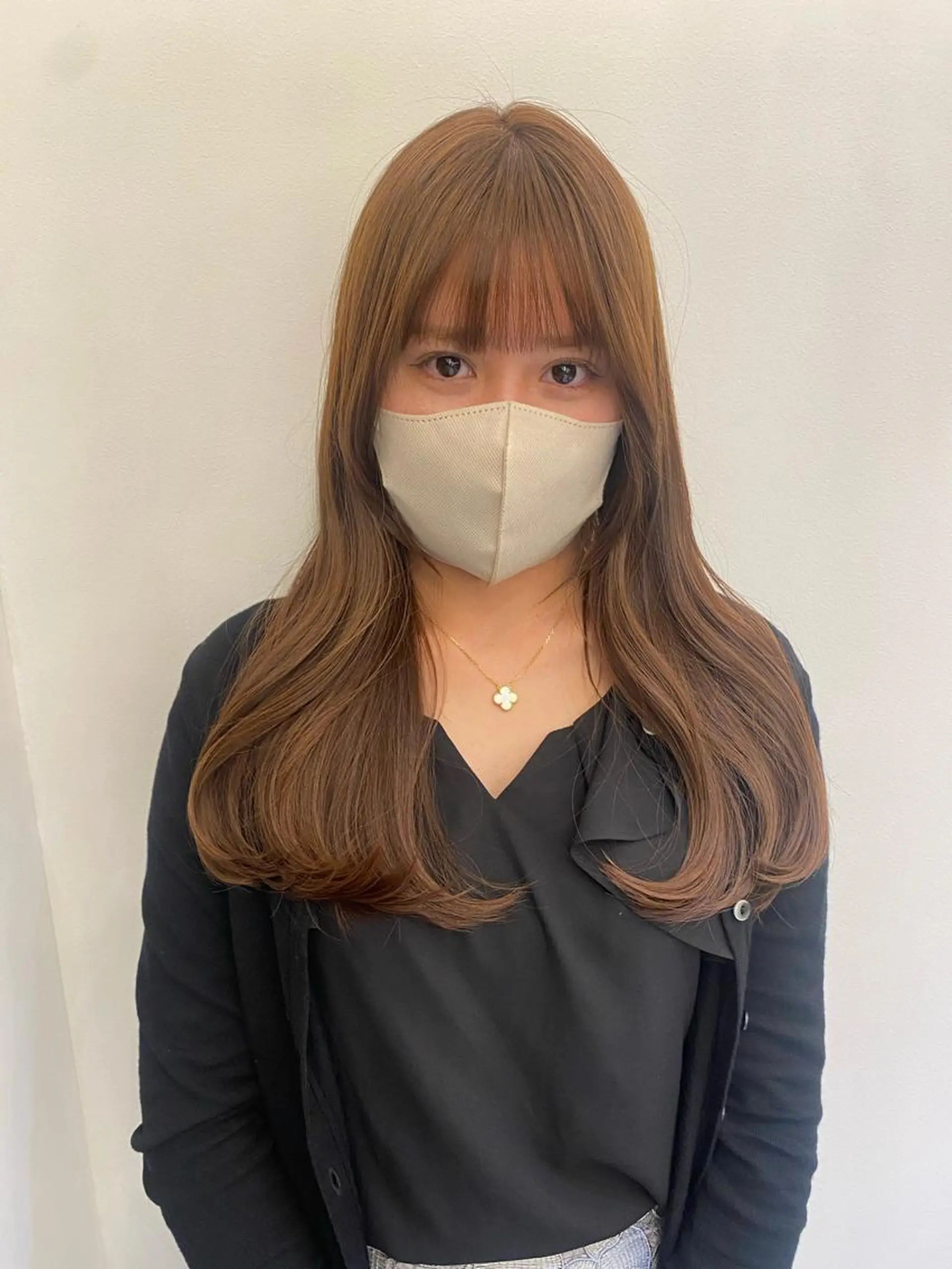 ロング カラー ヘアカラー riria/ボブ /透明感カラー🎀のヘアスタイル