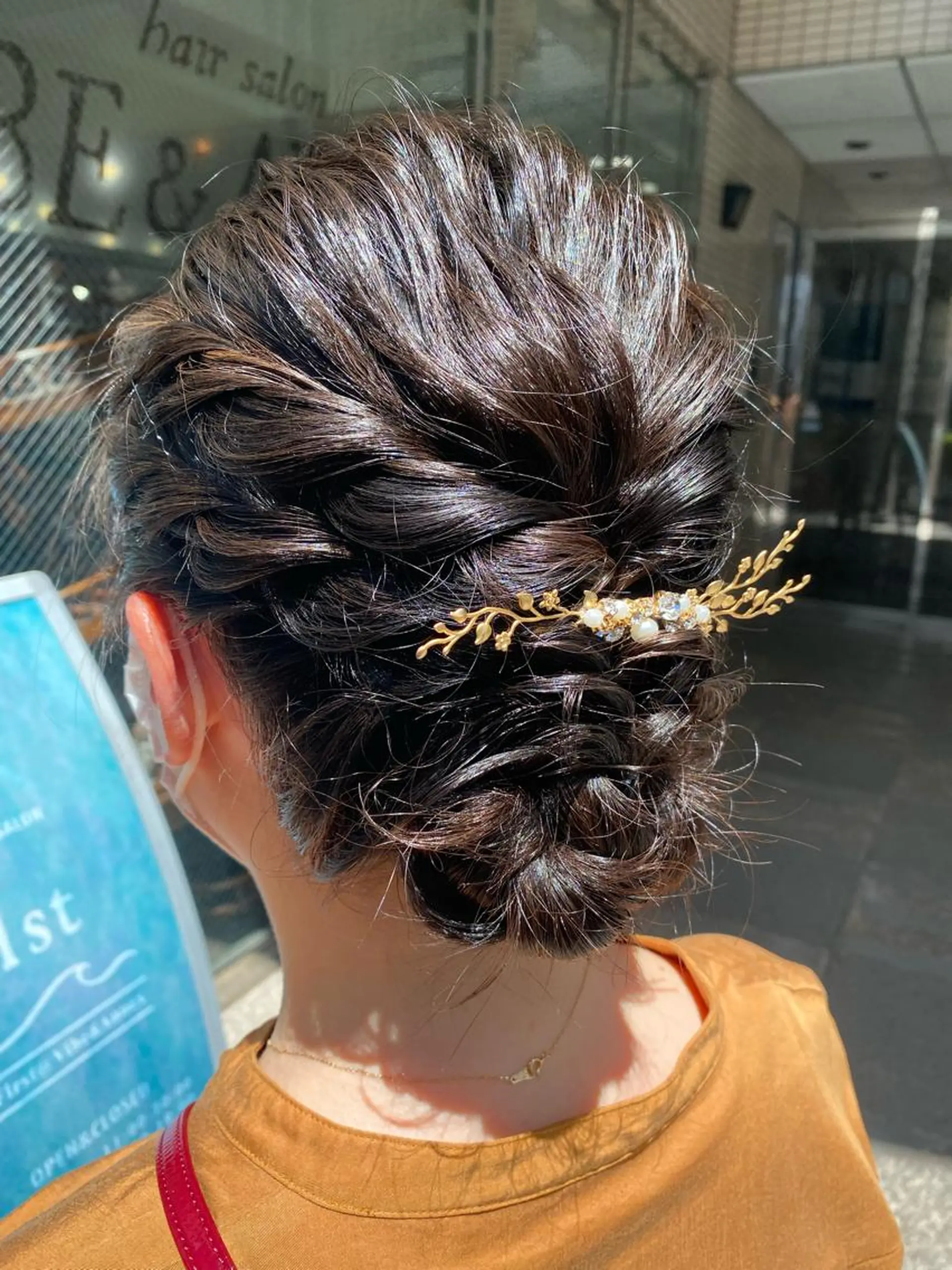 ミディアム ヘアアレンジ ヘアセット 💖ハイライト/ハイ トーン💖MIKIのヘアスタイル