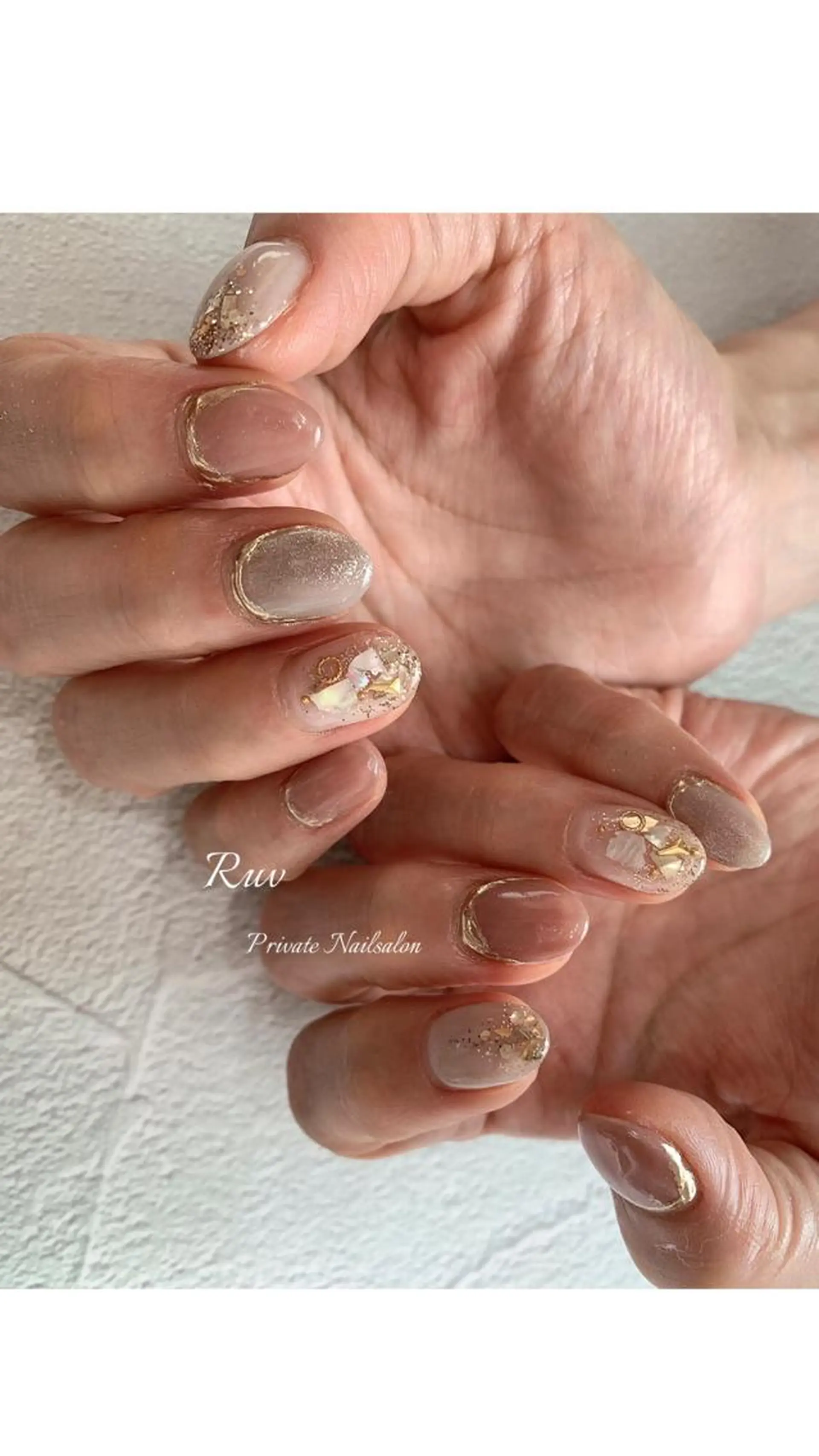 ネイル ハンドネイル プライベート ネイルサロン　ルヴのネイルデザイン