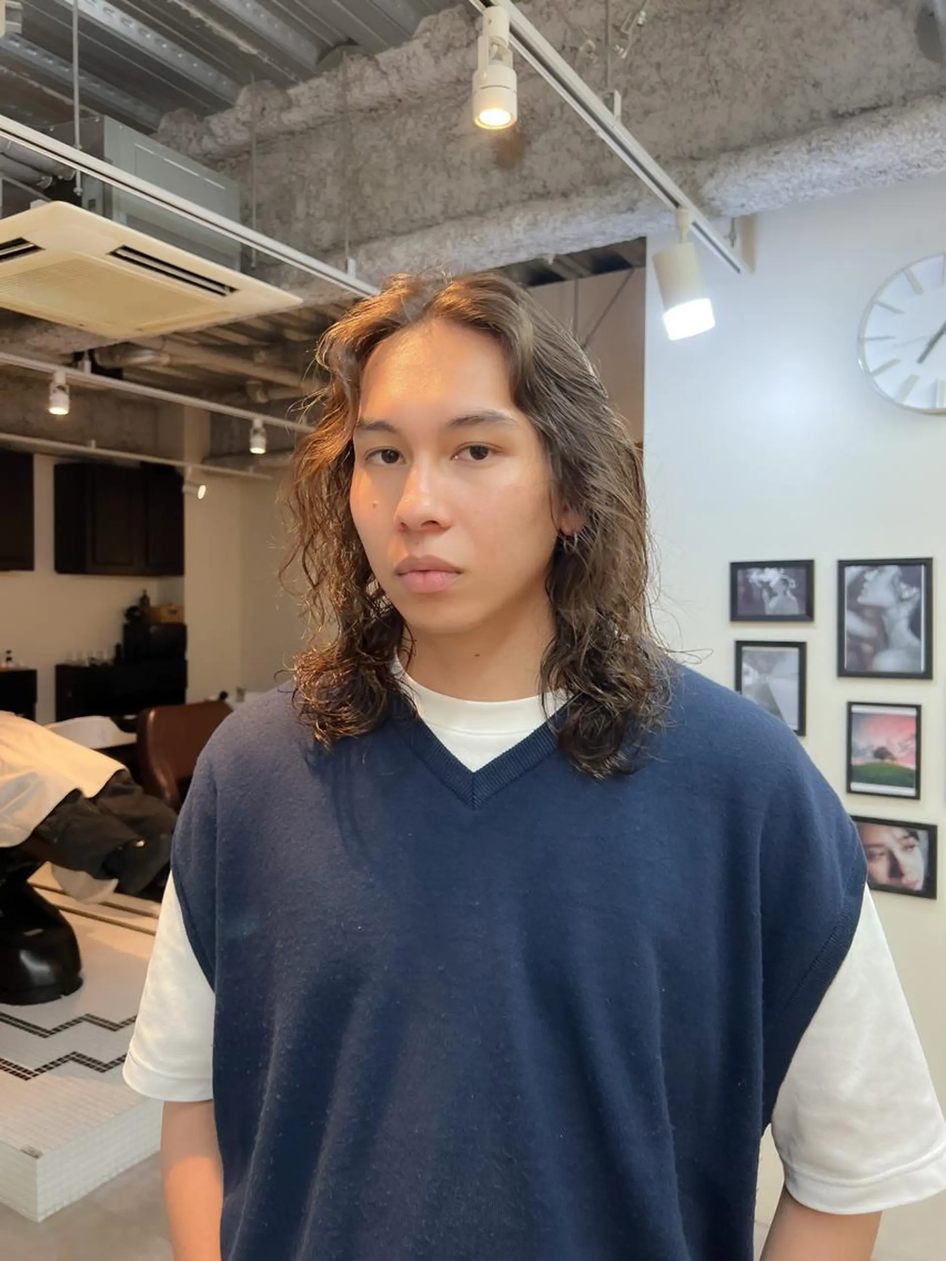 カラー パーマ メンズ メンズパーマ カット パーマ トリートメント スパイキーショート/ メンズヘア/hugeのヘアスタイル