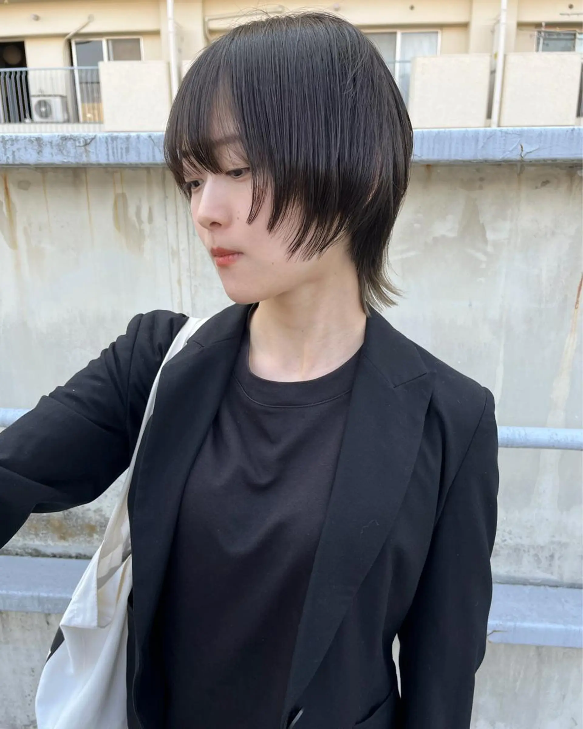 ショート カラー ﾊｲﾄｰﾝ/ｼｮｰﾄ 村上淳乃🐥のヘアスタイル