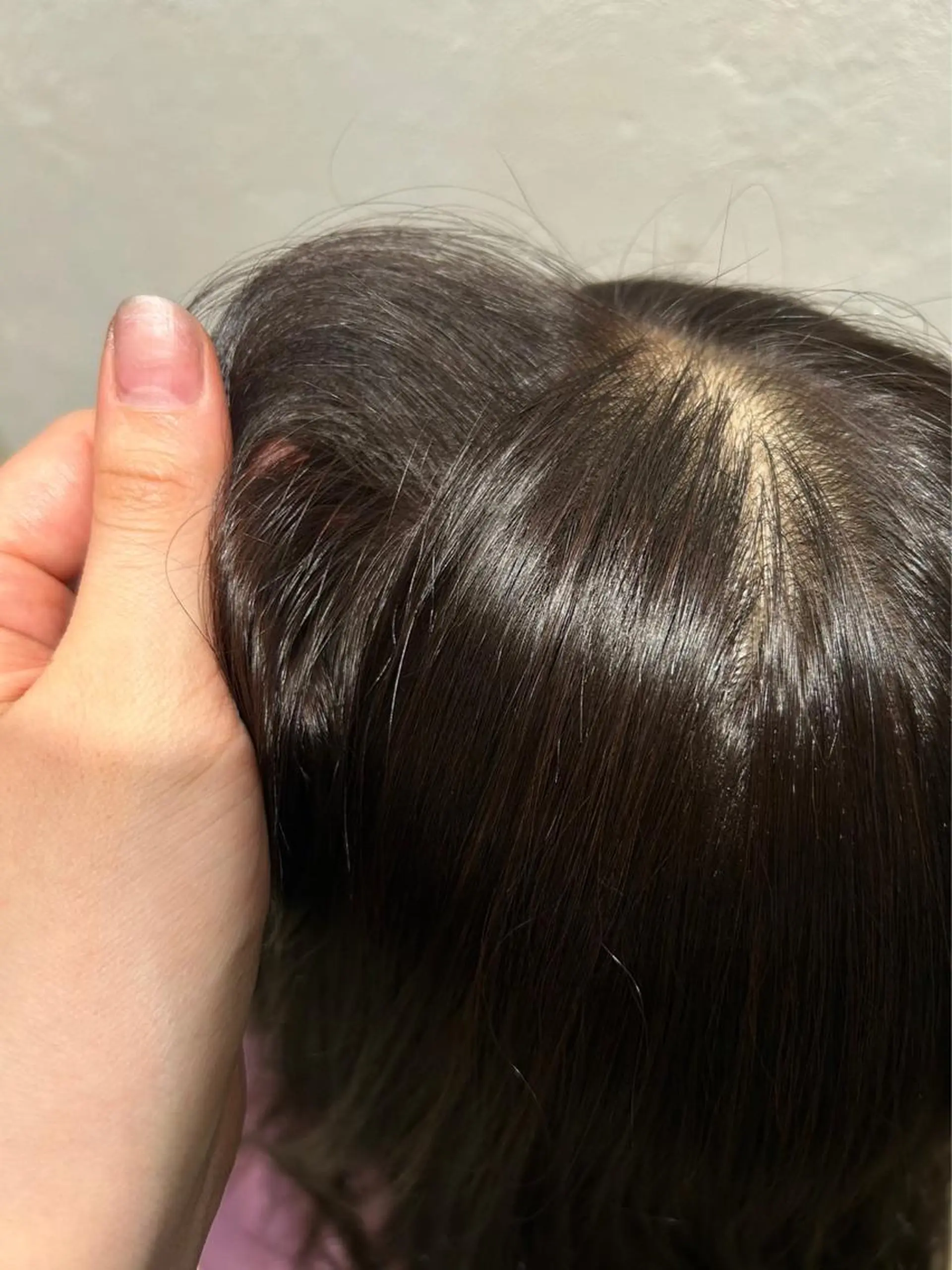 ミディアム カラー グレージュ バイオレットカラー トリートメント 是永 コレナガのマツエク・マツパデザイン