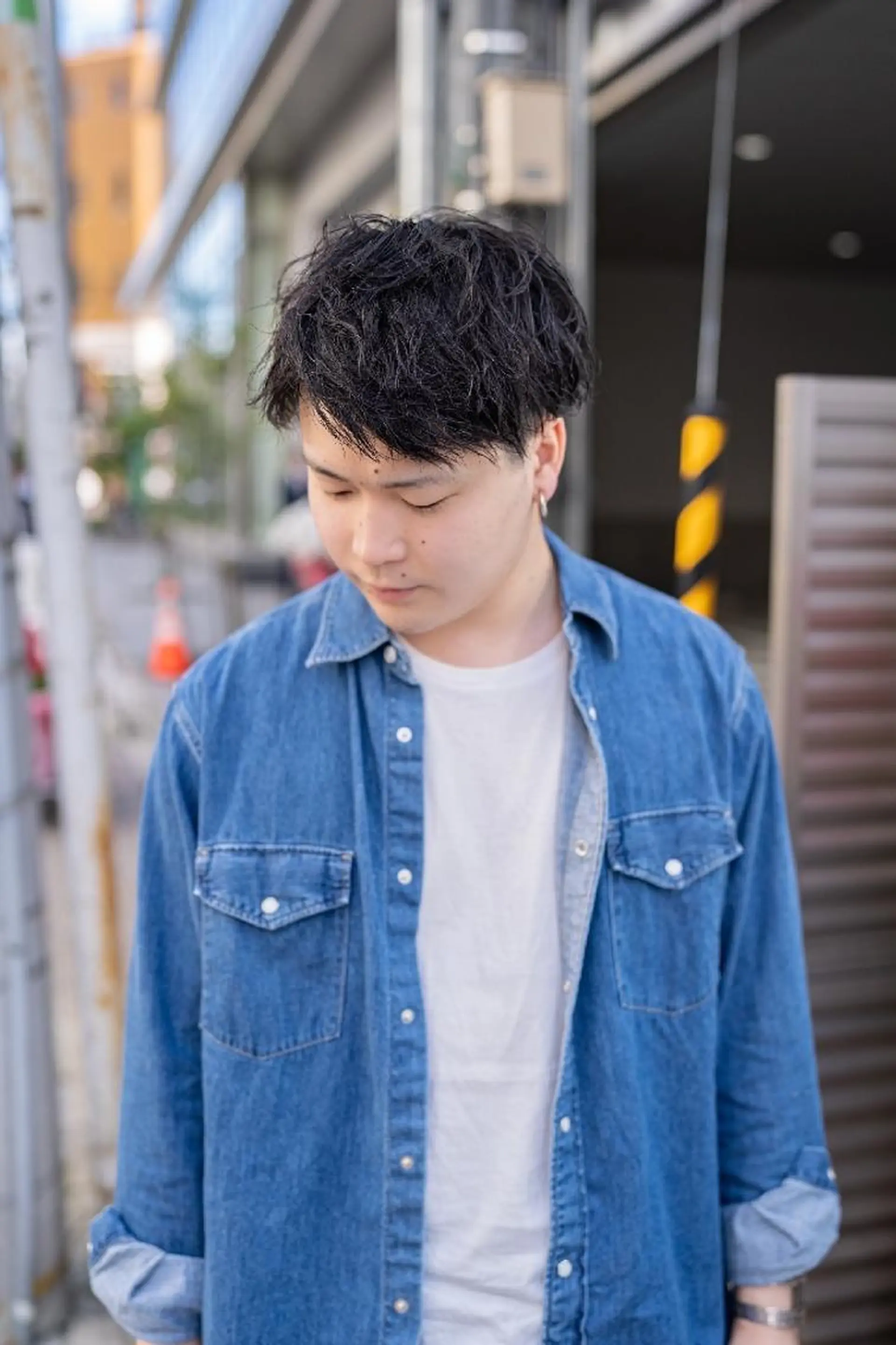 メンズ パーマ カット パーマ Lazo所属・Lazo/ 原弥和子のヘアスタイル