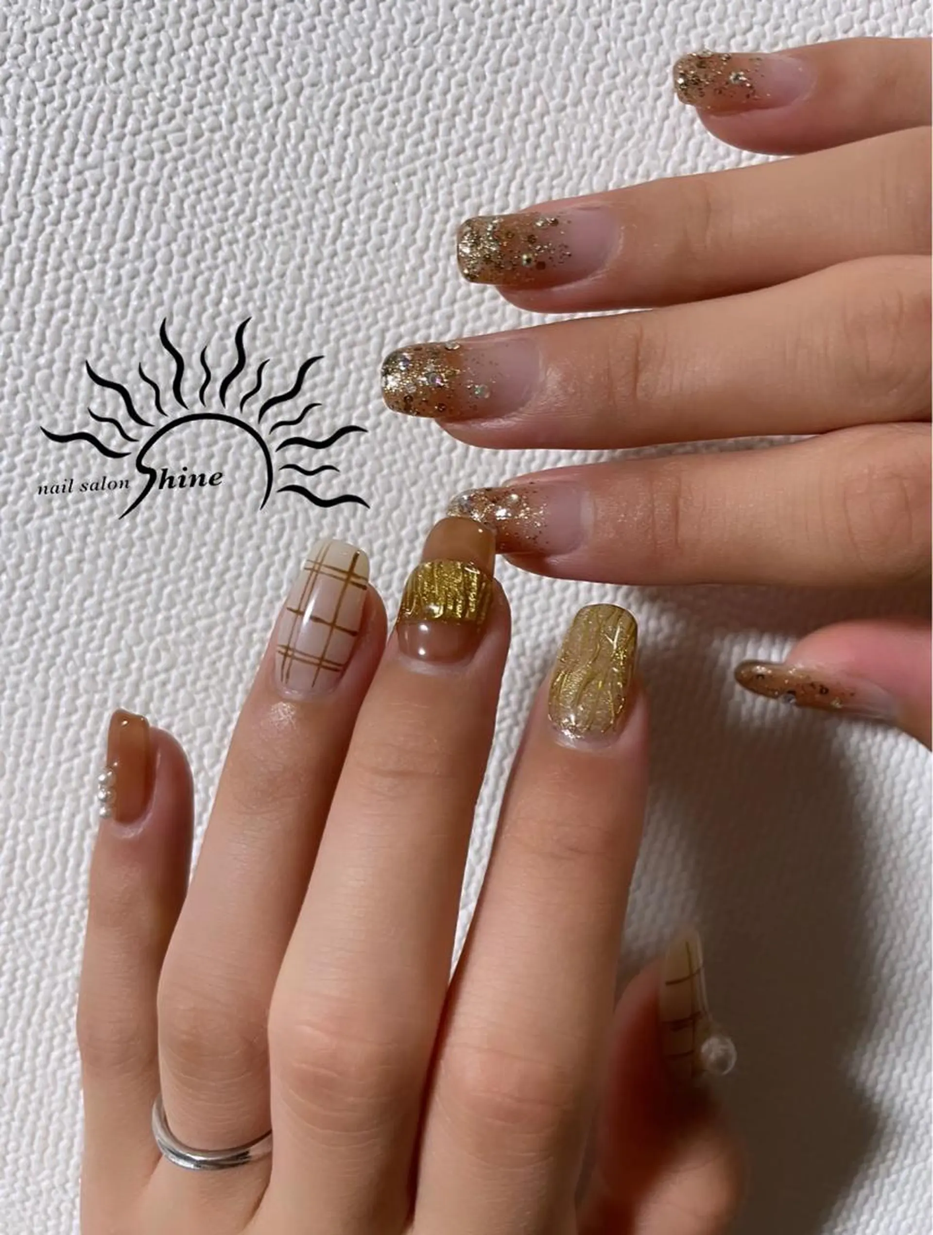 ネイル フットネイル n.s _shineのネイルデザイン