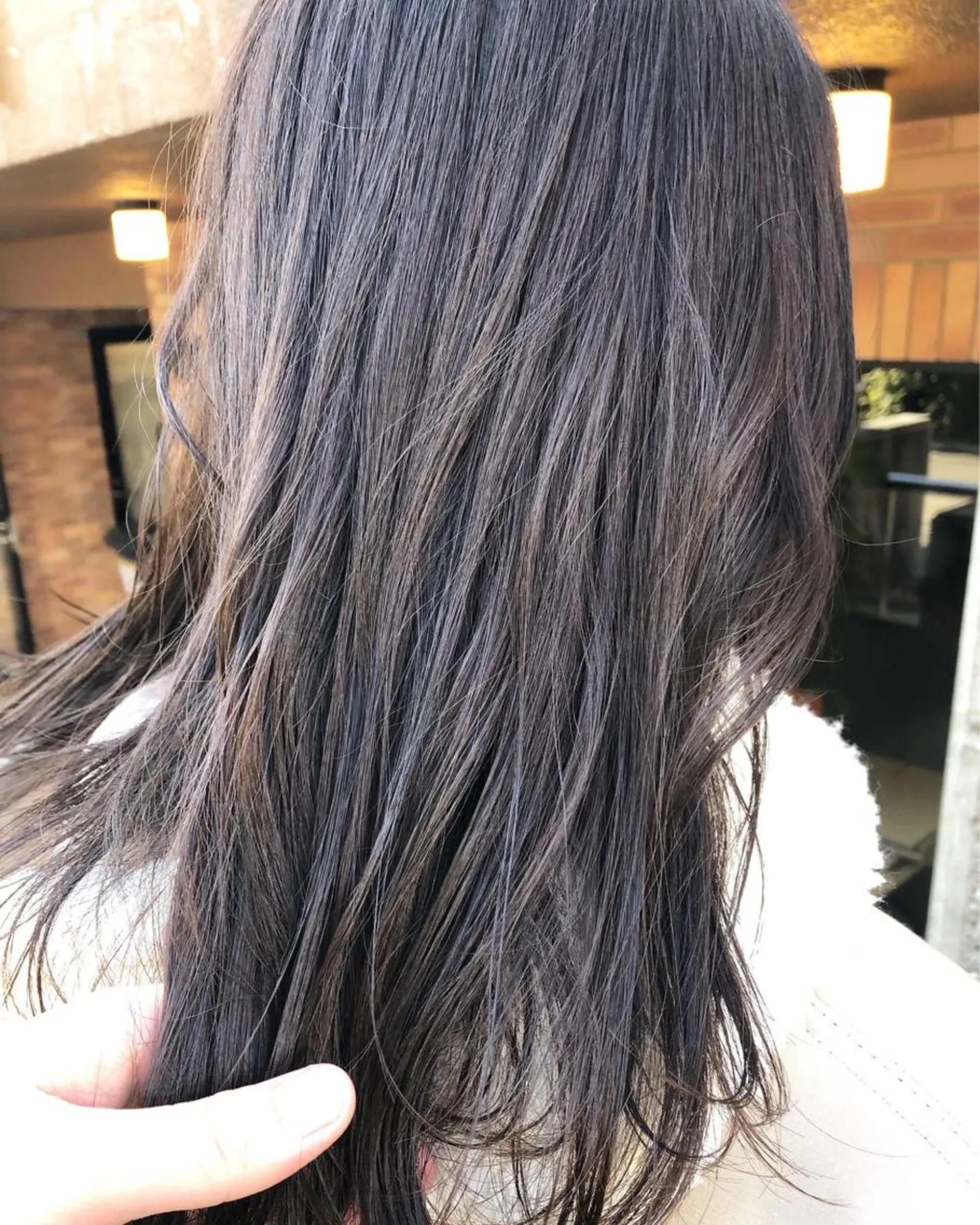 ロング カラー ヘアアレンジ ヘアカラー トリートメント メンズ特化✂️栗原 侑也のヘアスタイル