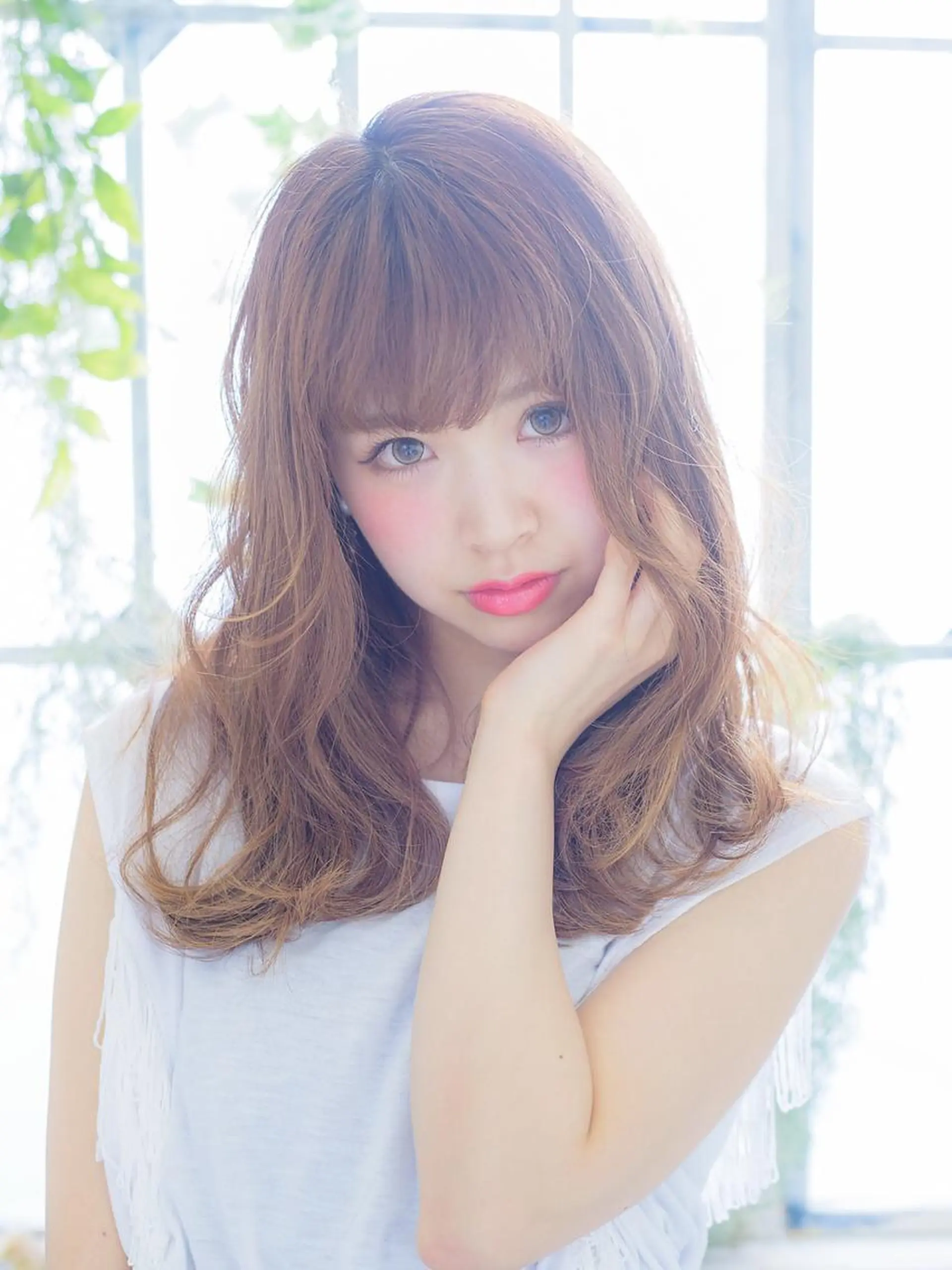 セミロング カラー パーマ ヘアアレンジ アディクシーカラー アッシュ バレイヤージュ ブリーチ ケアカラー カット ヘアカラー トリートメント ヘアセット ✨ハイクオリティ✨ 山本香也のヘアスタイル