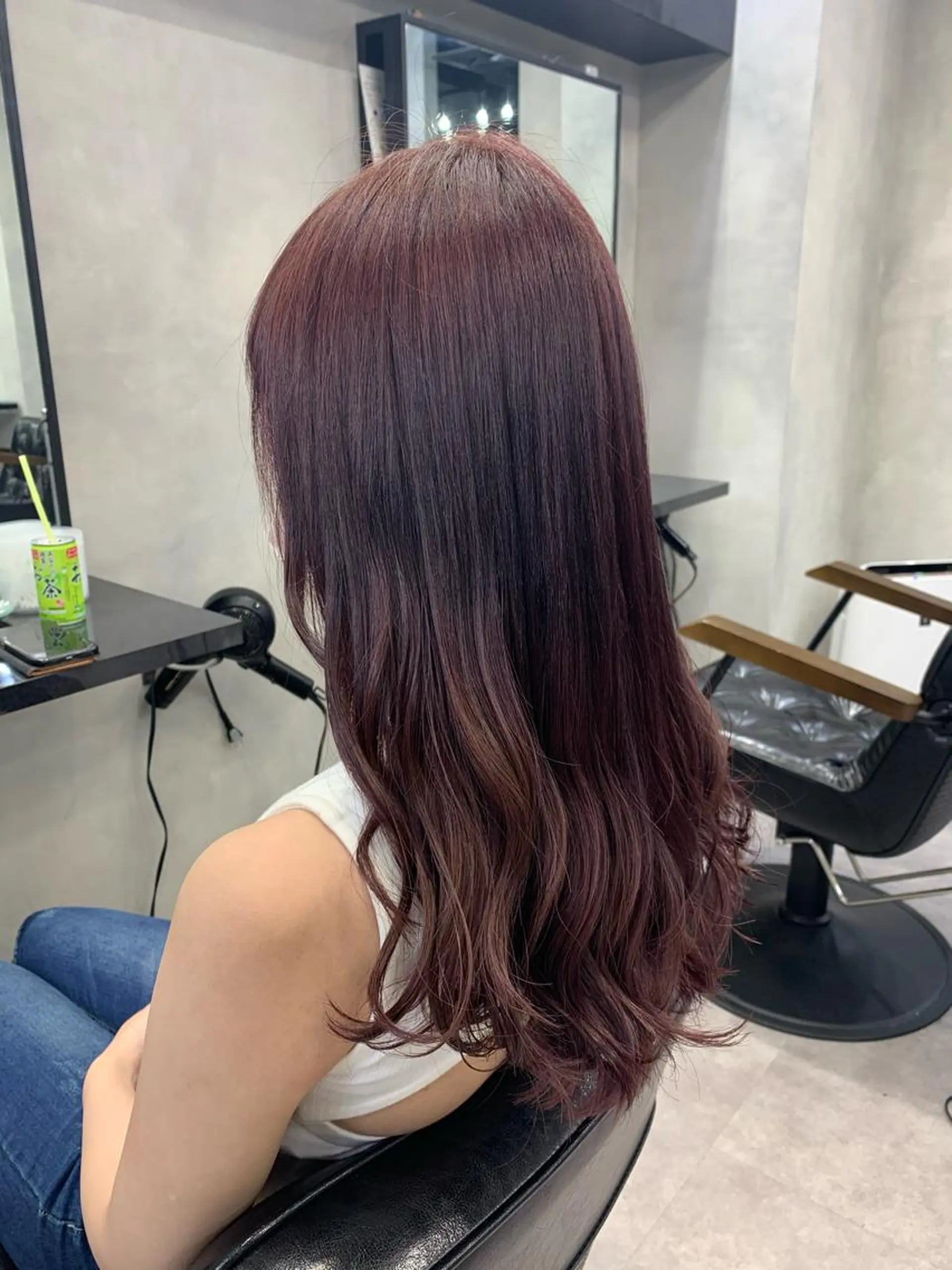 ロング カラー ヘアアレンジ 個室で似合わせ好印象 🧡外山弥千代のヘアスタイル