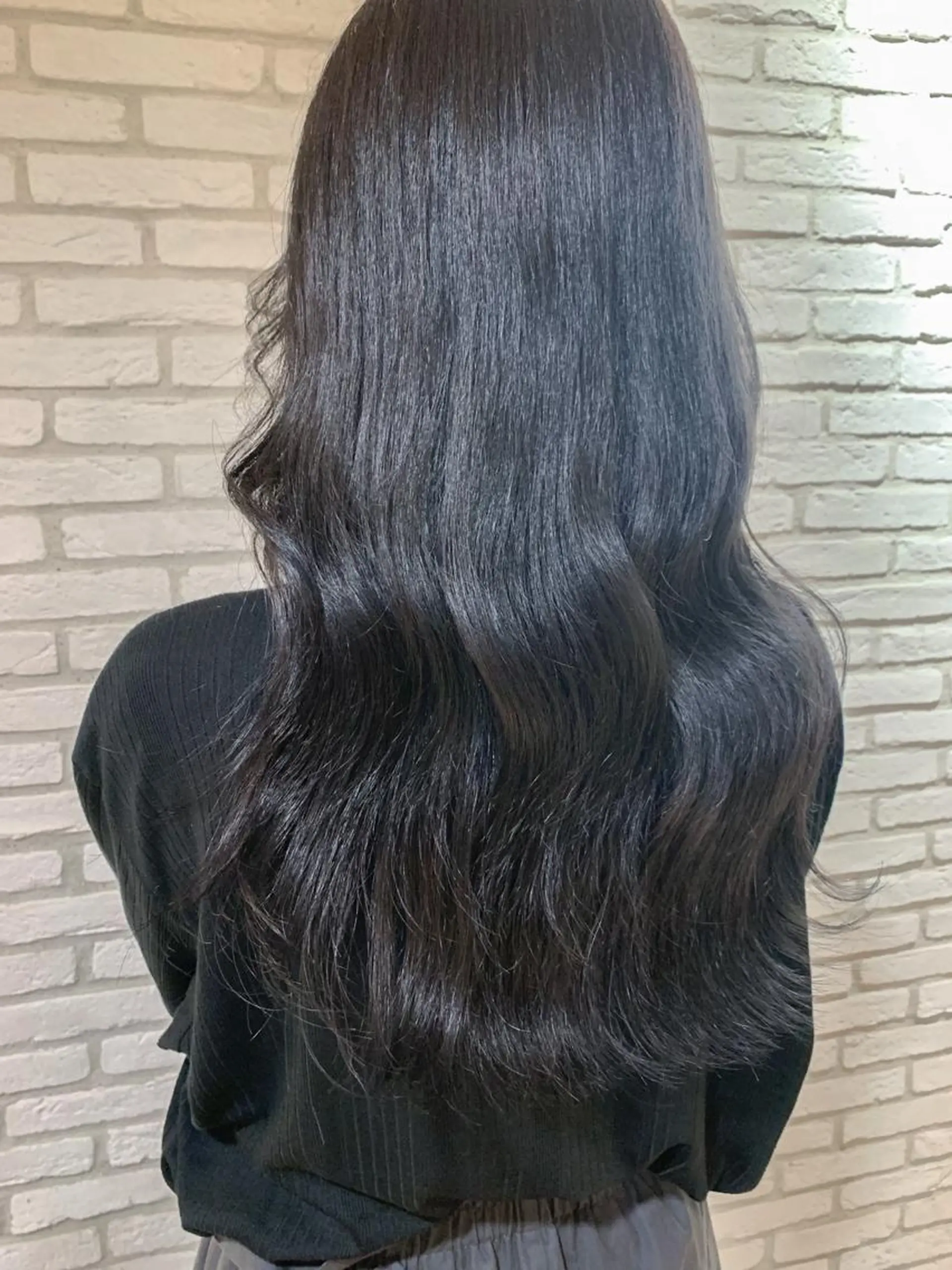 ロング カラー ヘアアレンジ ヘアカラー トリートメント yuka .のヘアスタイル