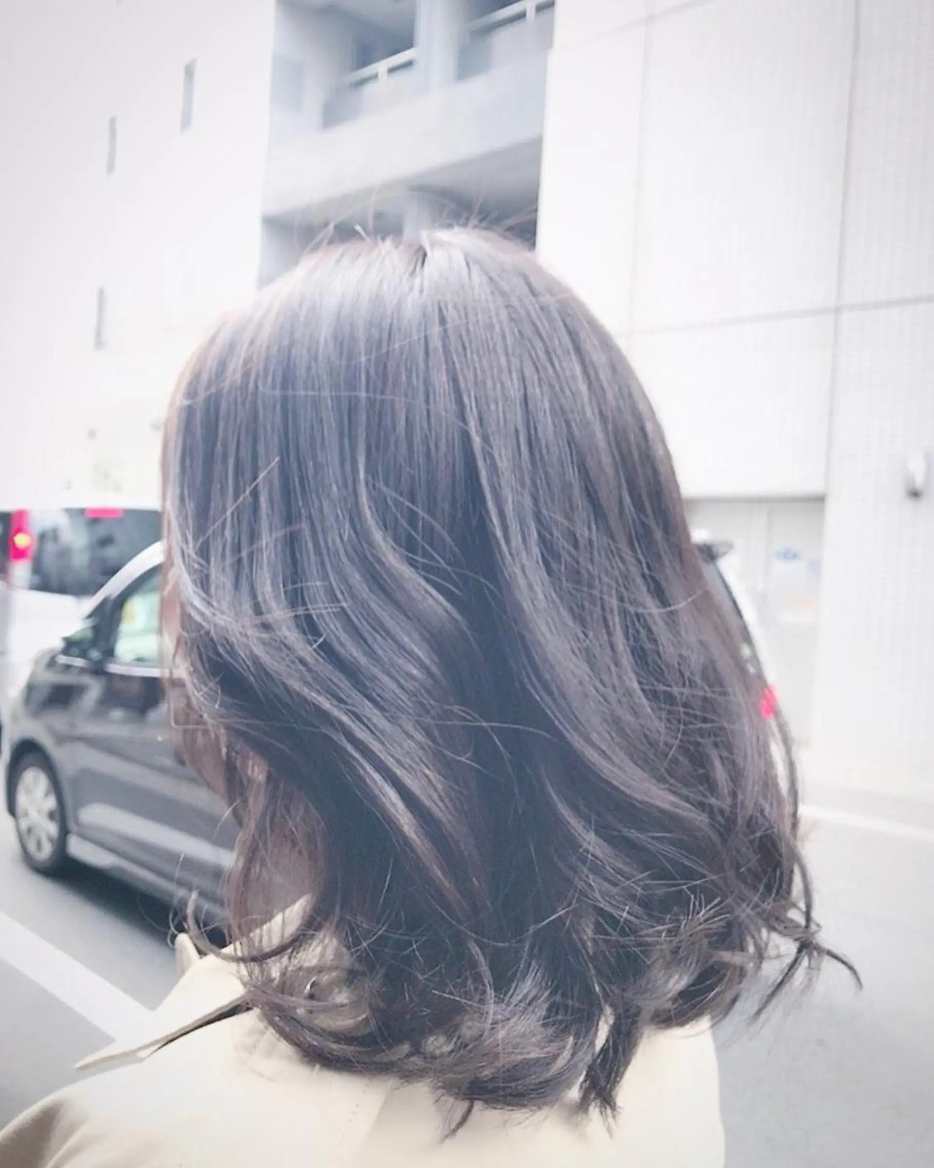 ミディアム 前之園 ひかるのヘアスタイル