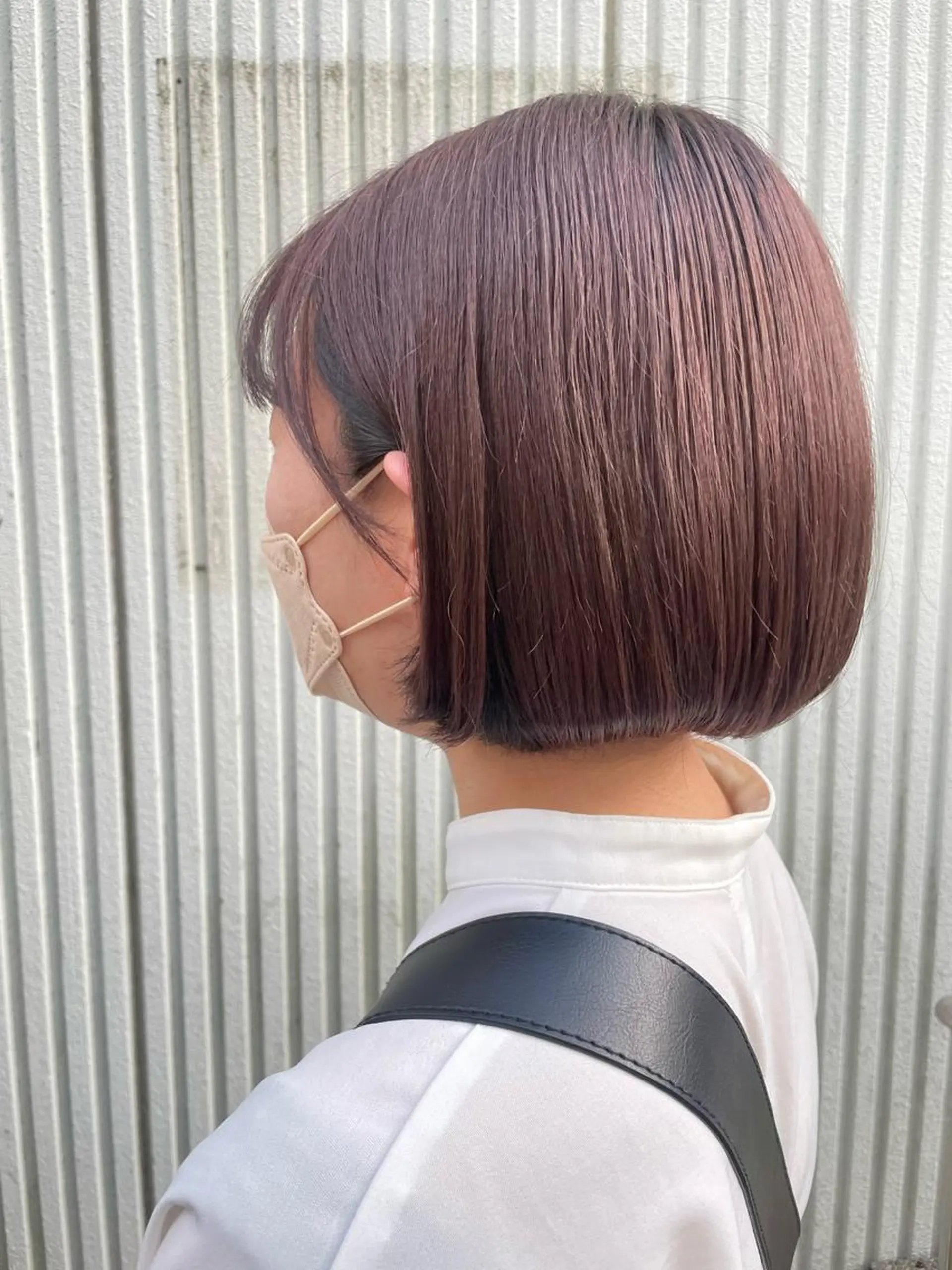 ミディアム カラー 福島成美/髪質改善 縮毛矯正/カラーのヘアスタイル