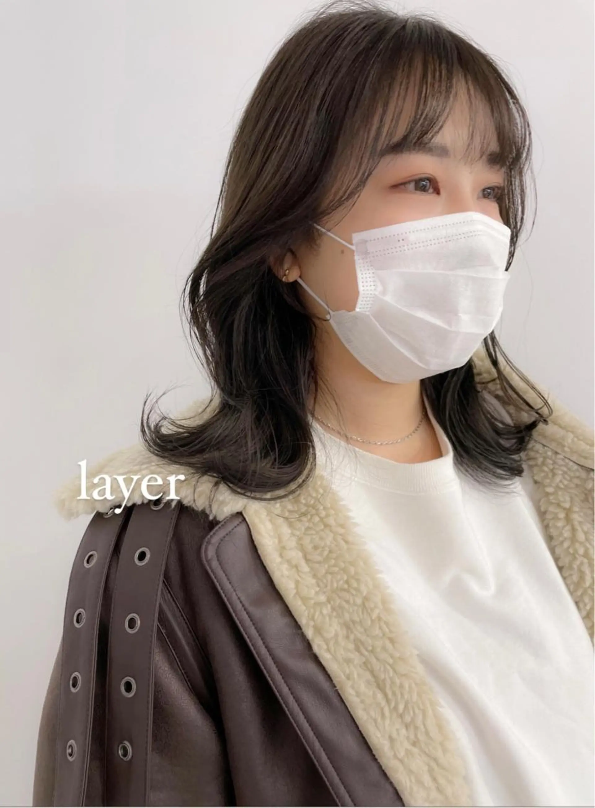 ミディアム カラー パーマ 💖美髪矯正💖 辻未侑のヘアスタイル