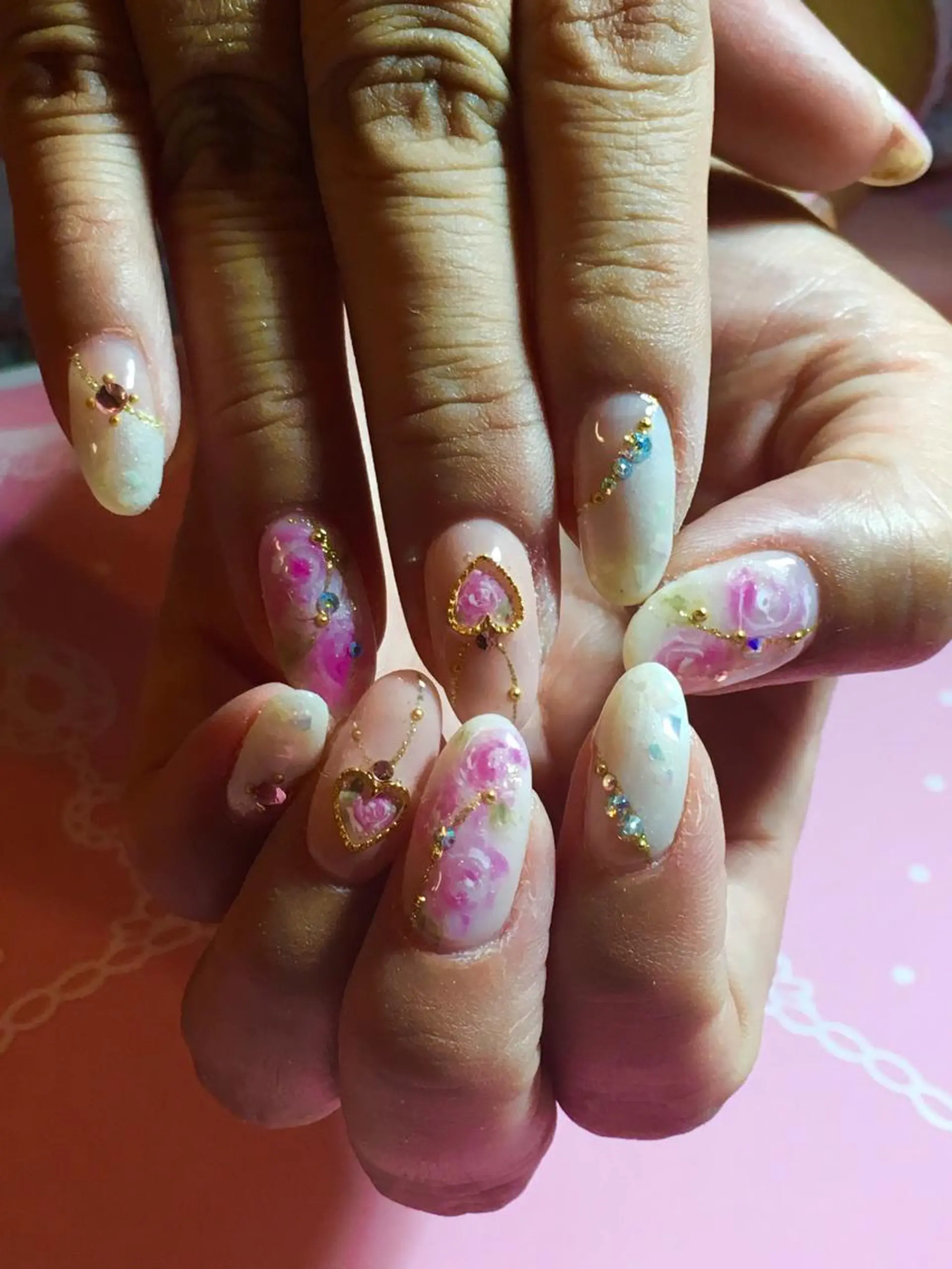 ネイル 春ネイル 古川 里美のネイルデザイン