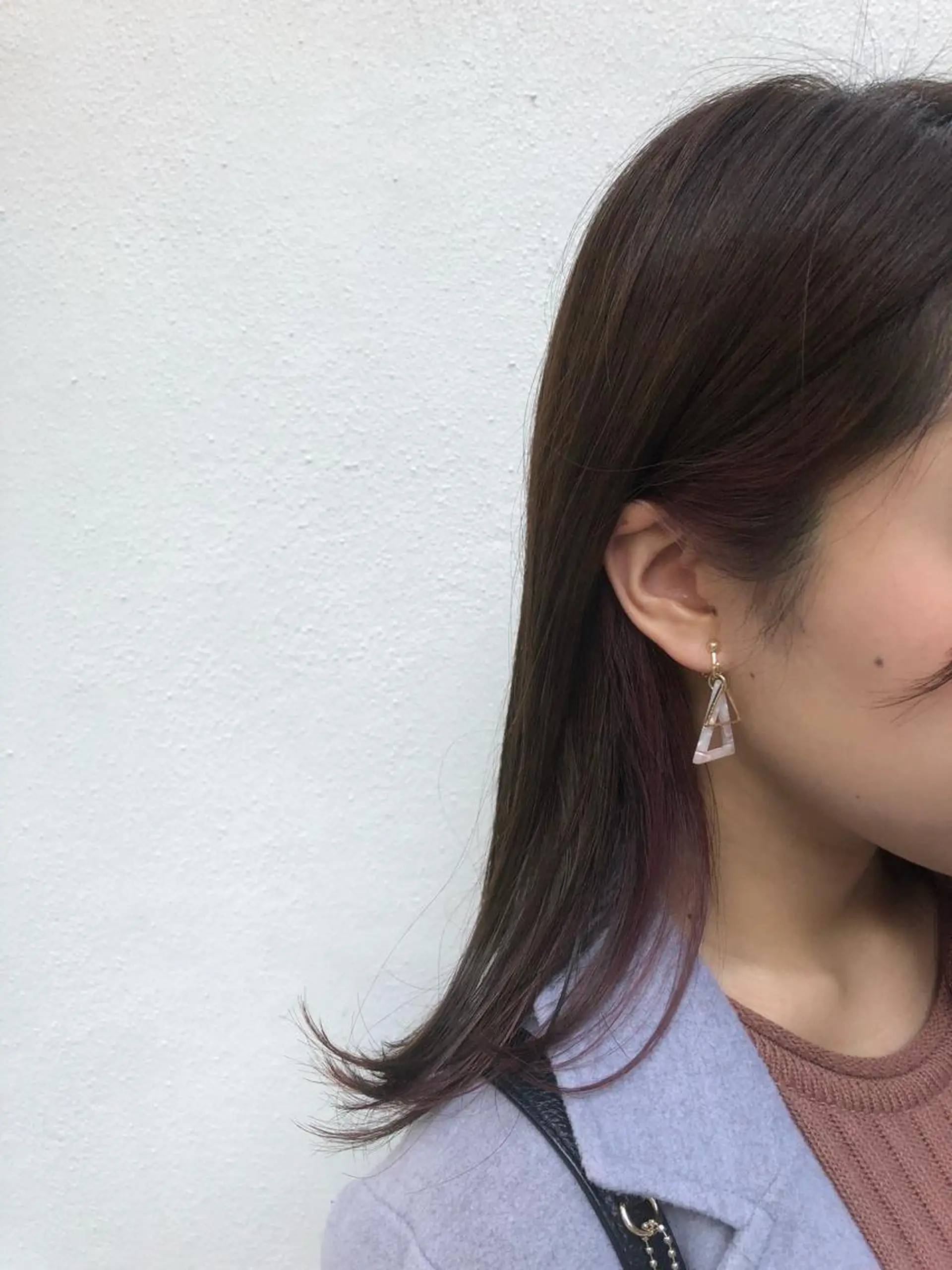 ミディアム カラー インナーカラー 髪質改善/艶髪 やまなかのヘアスタイル