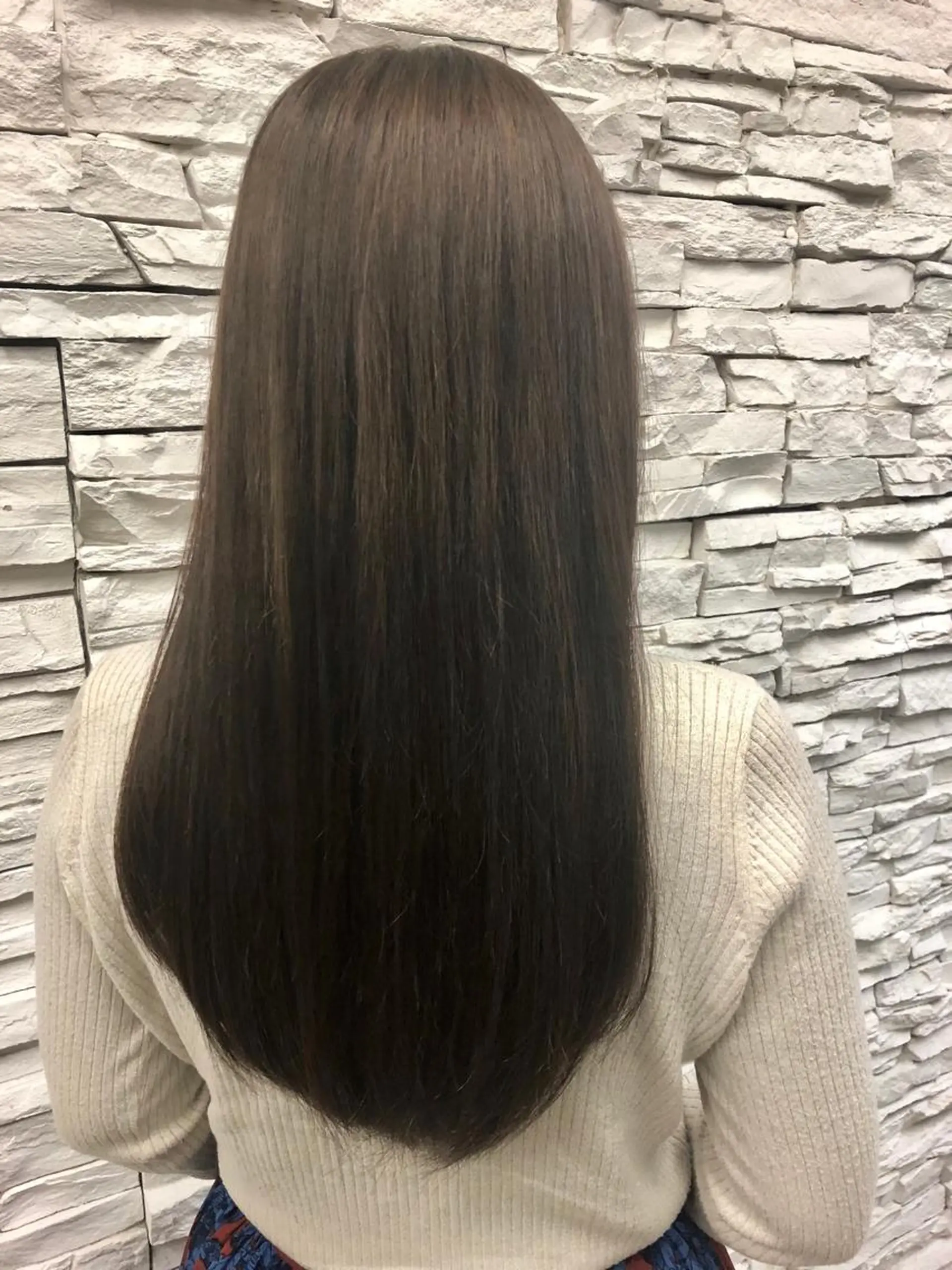 ロング カラー 似合わせレイヤー/ ニュアンスパーマ高倉のヘアスタイル