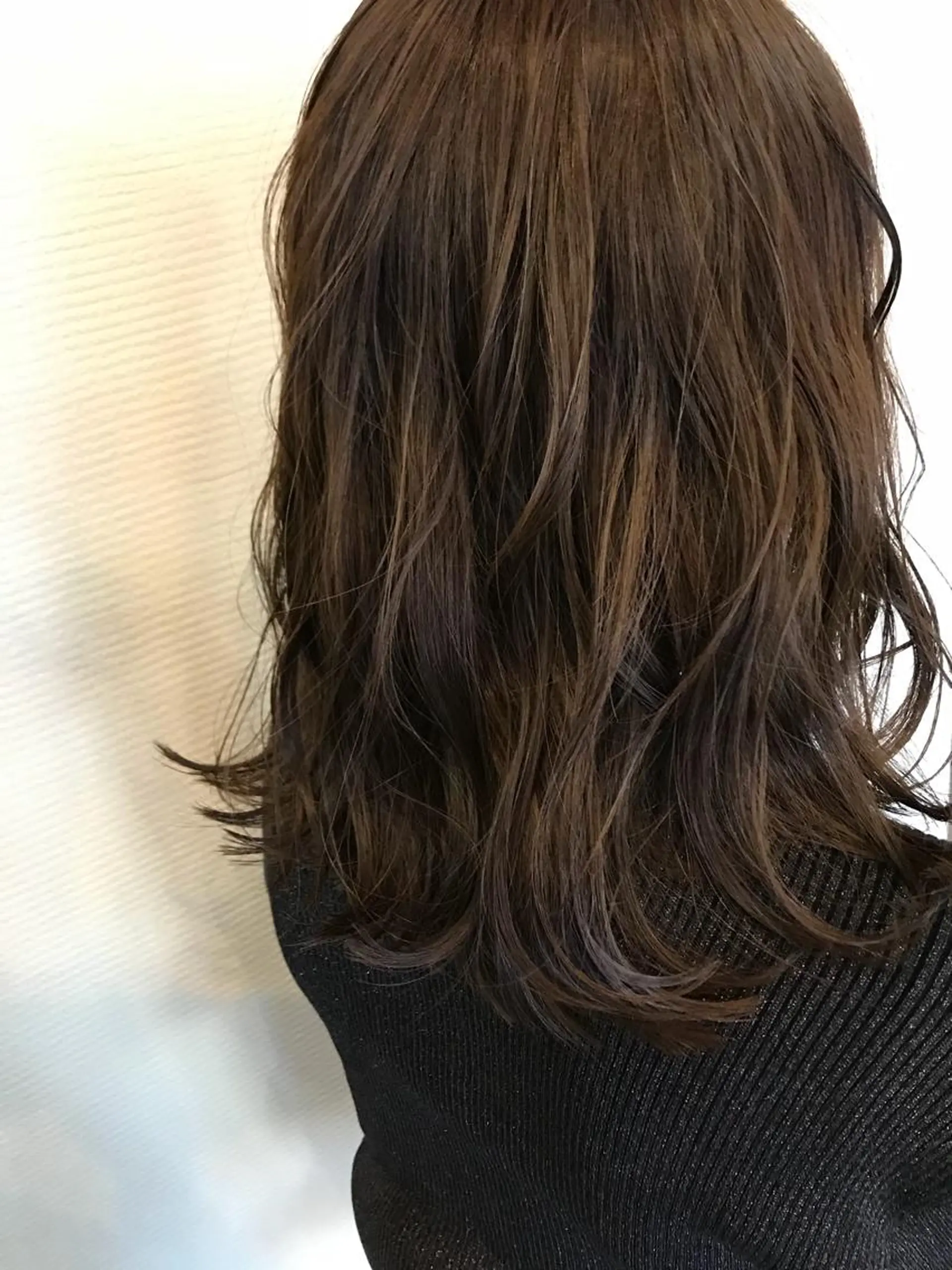 セミロング カラー 日比 貴大/ minim hairのヘアスタイル