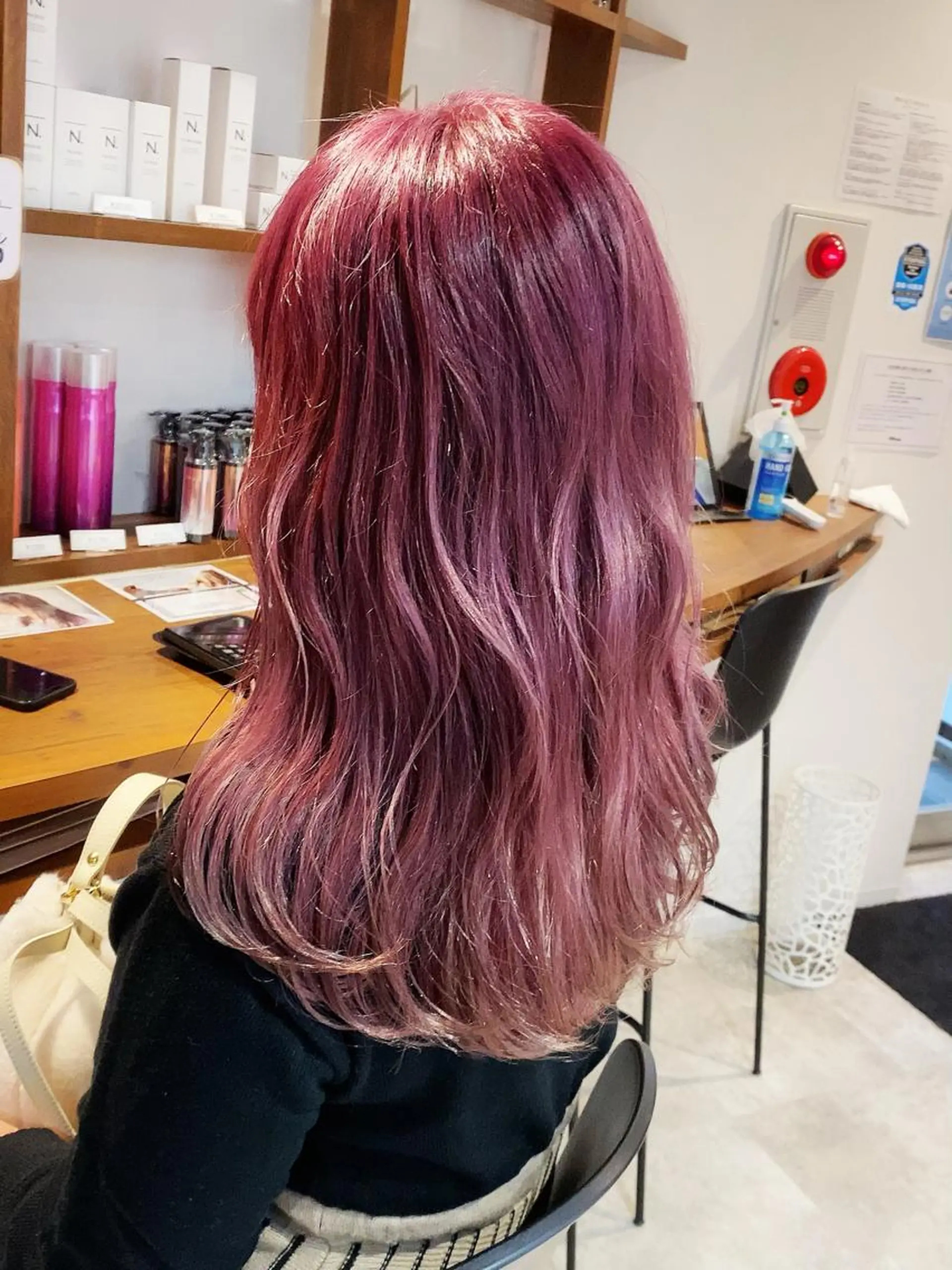 セミロング 💎馴染むエクステ× 縮毛矯正TOMO💎のヘアスタイル