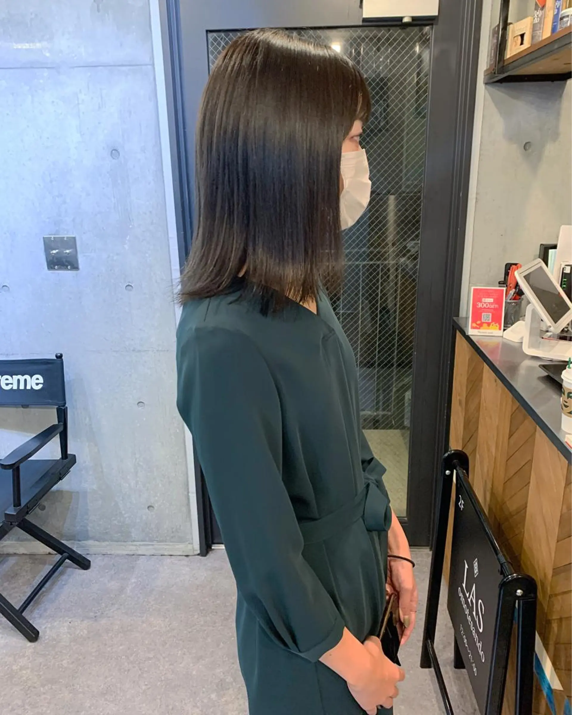 ショート カラー 透明感カラー トリートメント 柔らかブラウン/顔周 りレイヤー♡ユウシのヘアスタイル