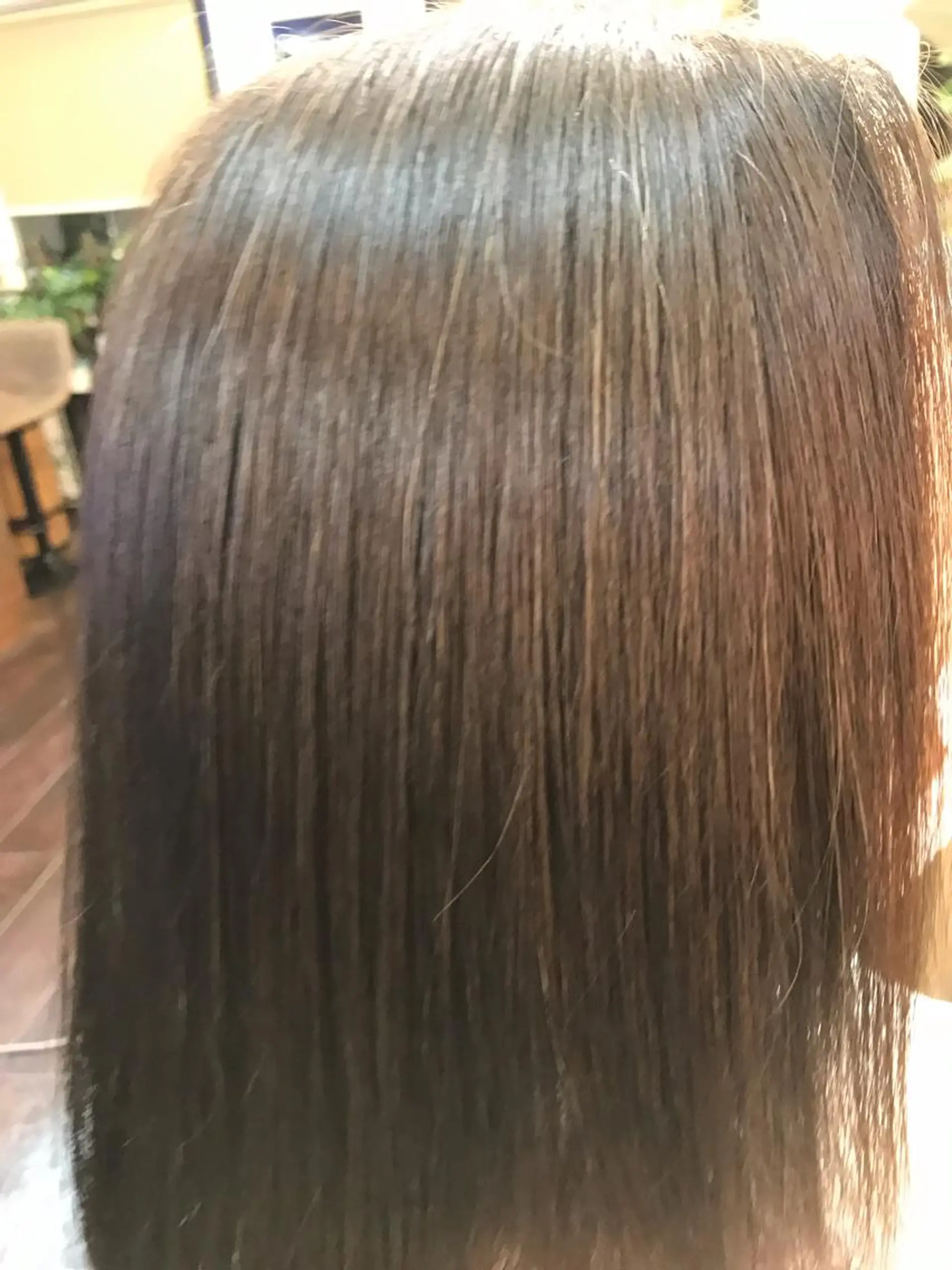 セミロング カラー パーマ 桧山 真のヘアスタイル