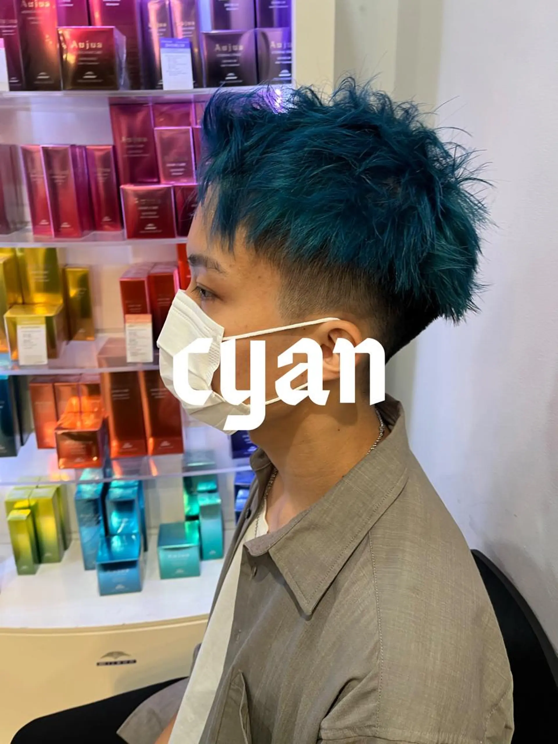 ショート カラー ブリーチ ケアブリーチ ダブルカラー ハイライトカラー ハイトーンカラー カット ヘアカラー トリートメント 🥇メンズパーマ /縮毛矯正/木村神心のヘアスタイル