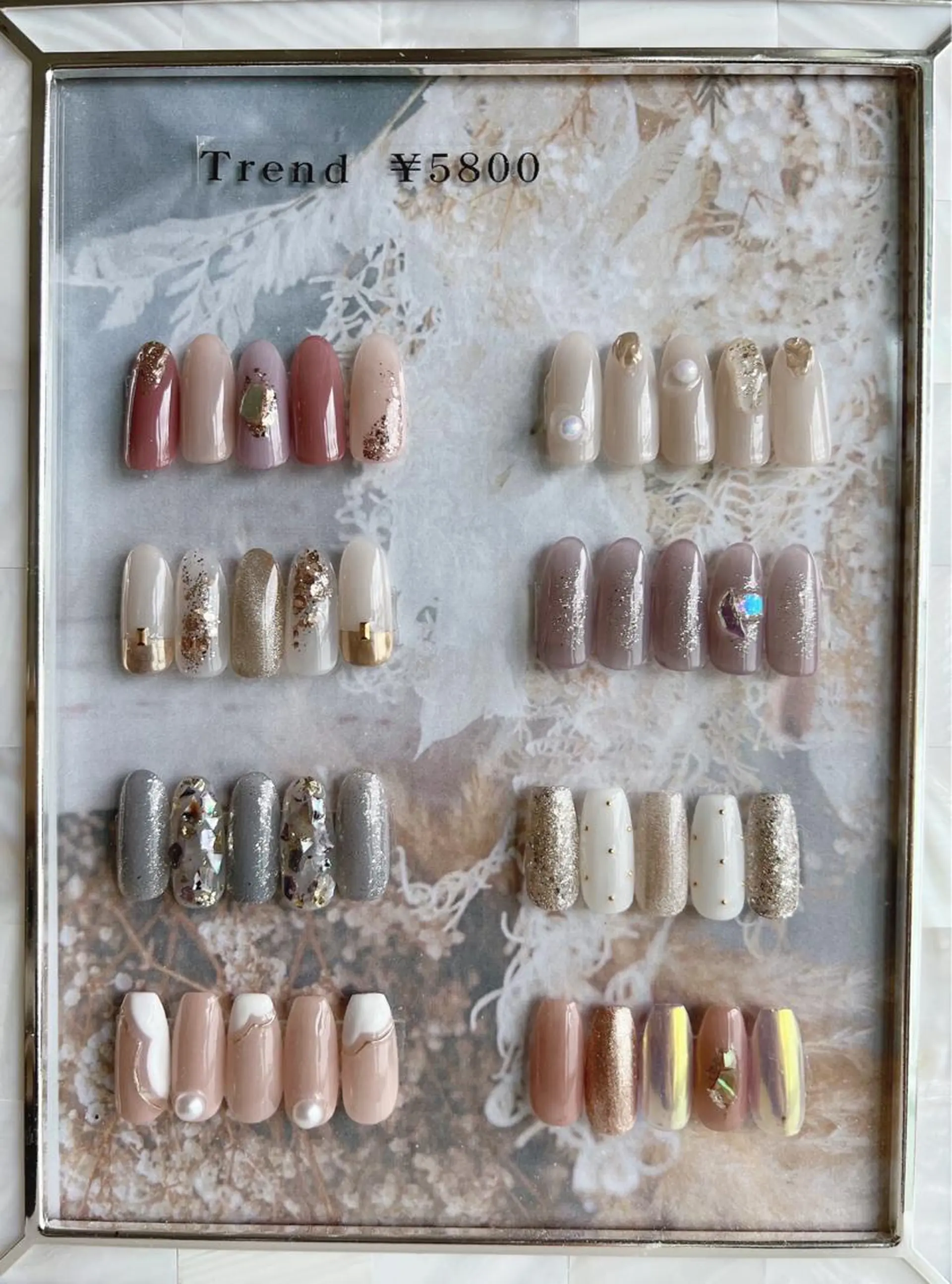 ネイル フットネイル 韓国ネイル ハンドネイル nail salon Lauleaのネイルデザイン