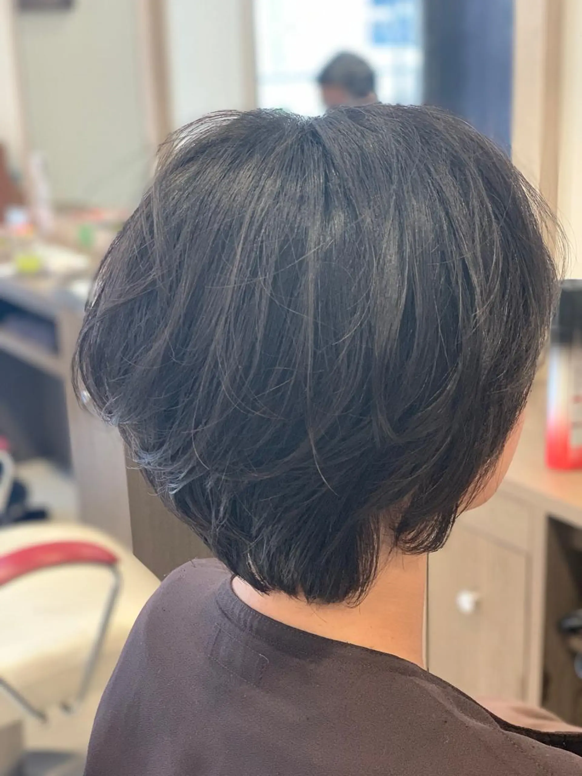 ショート パーマ 上村 将人のヘアスタイル