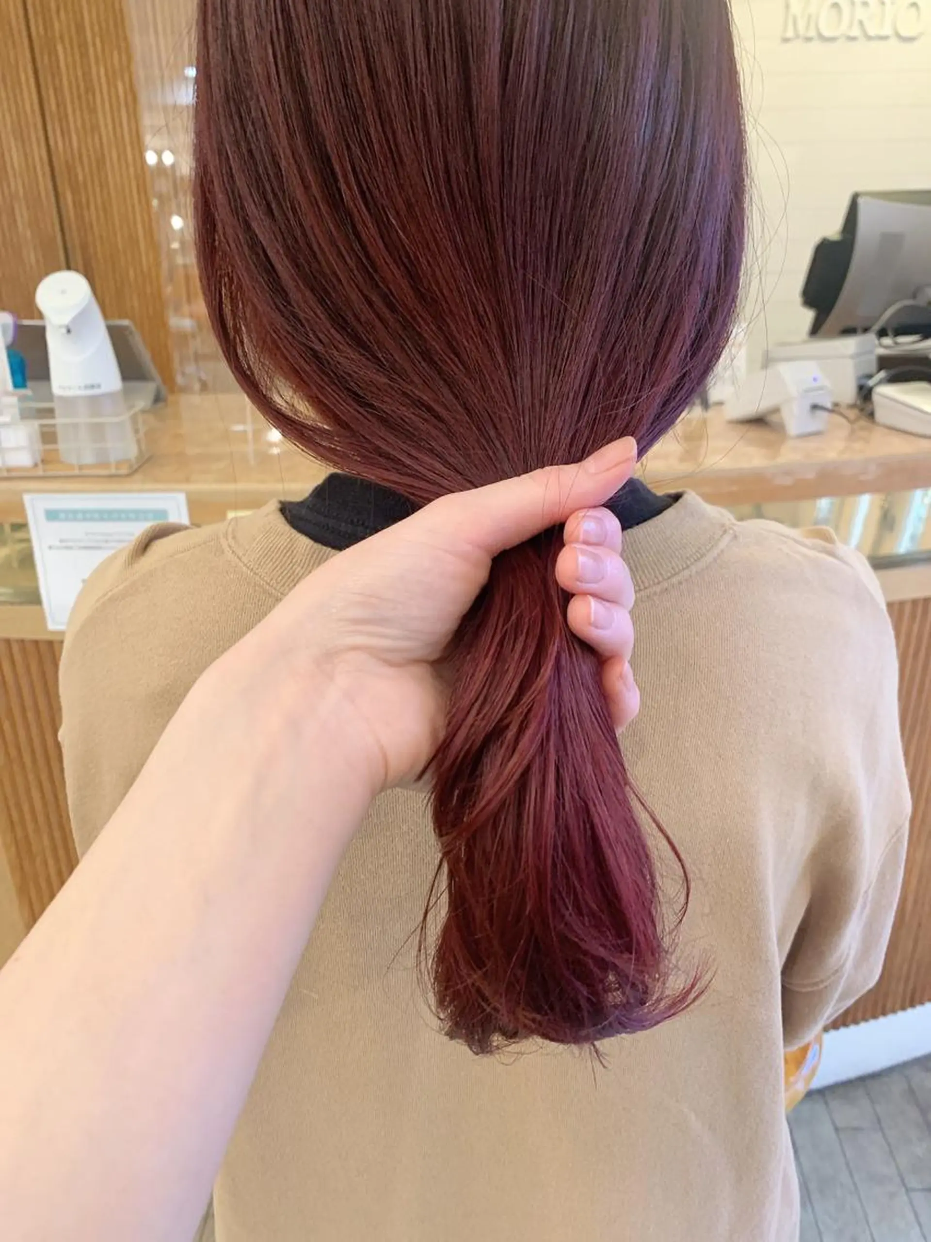 セミロング カット ヘアカラー 【ボブ/個室サロン】 癒し空間mimuraのヘアスタイル