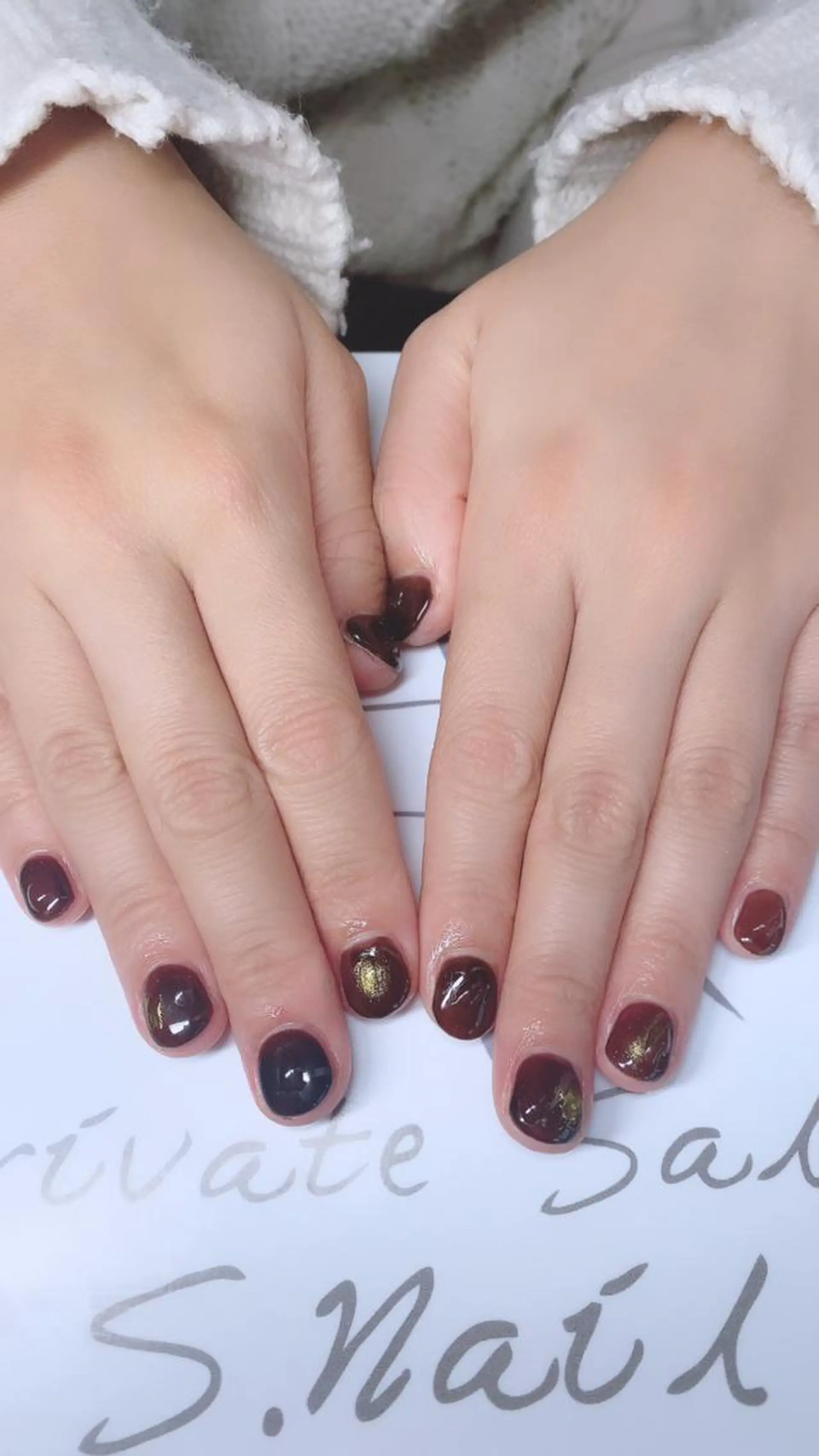ネイル 西大分S.Nail 𓏲⋆🪸.⋆⸜🫧のネイルデザイン