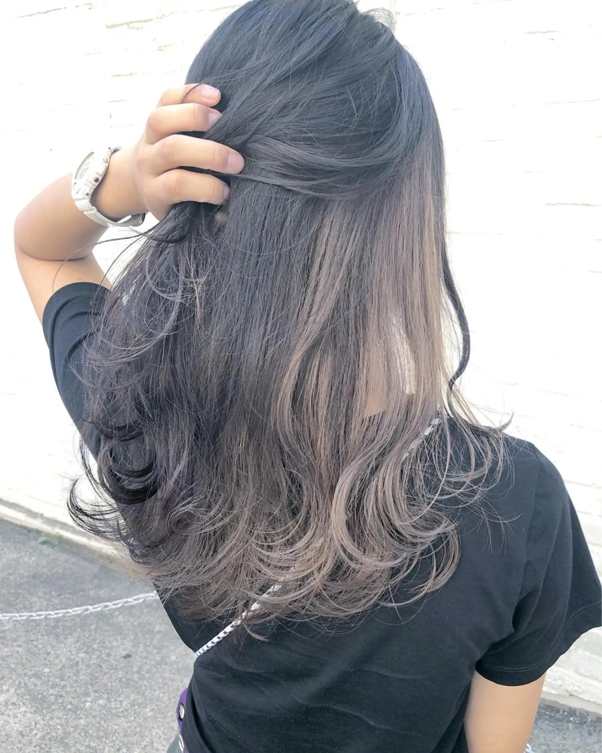 ロング 店長 小池アキトのヘアスタイル