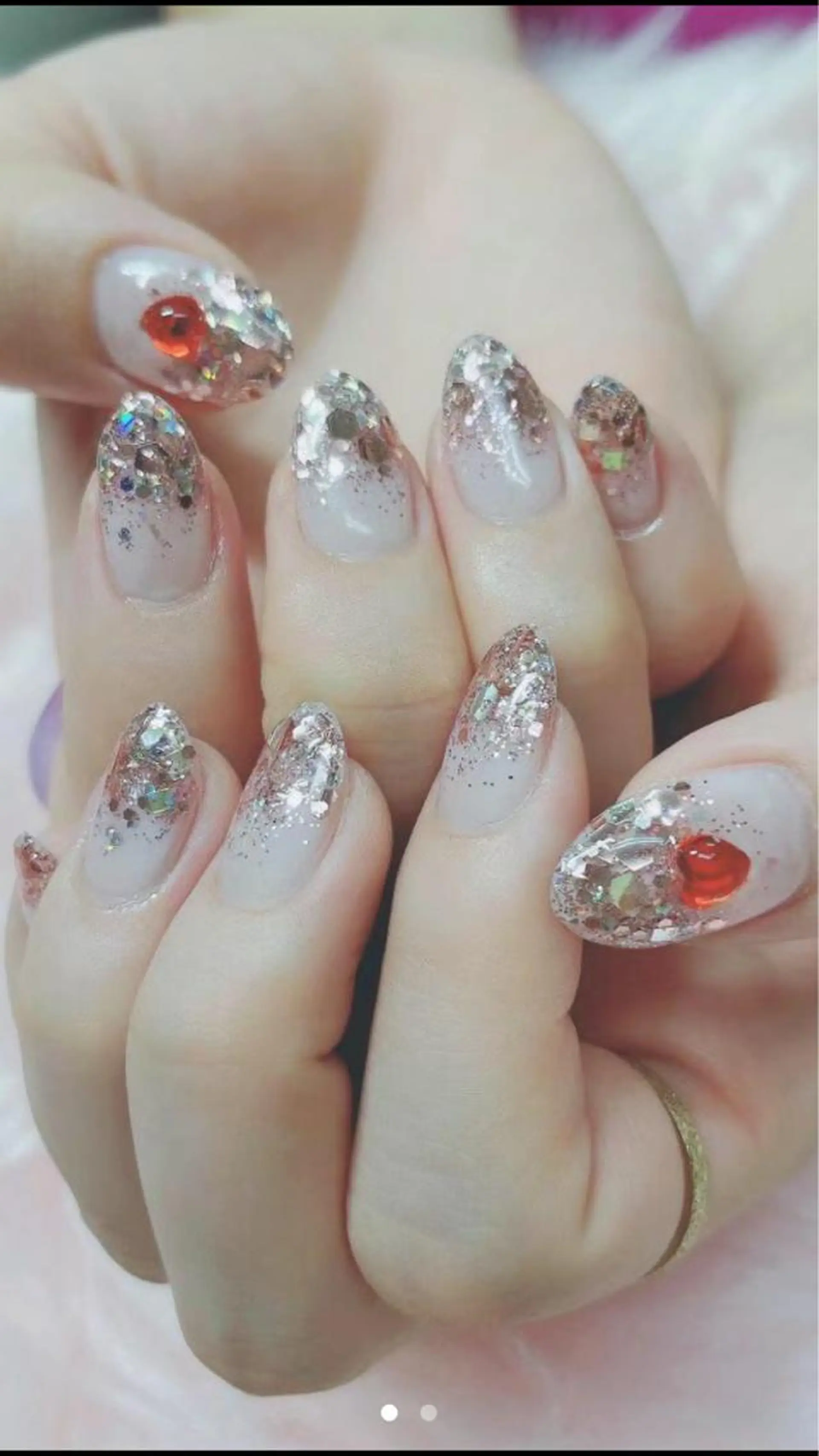 ネイル MoonNail ユリ🌸のネイルデザイン